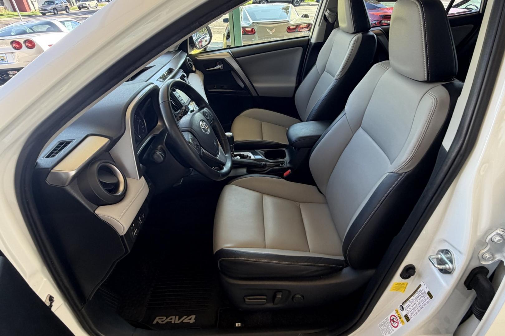 2018 Blizzard Pearl /Gray Toyota RAV4 Limited (JTMYFREVXJJ) with an 4 Cyl 2.5 Liter engine, Automatic transmission, located at 2304 W. Main St., Boise, ID, 83702, (208) 342-7777, 43.622105, -116.218658 - Stunning & Low Mileage RAV4 Limited! Hard To Find! Great To Own!- Photo#14