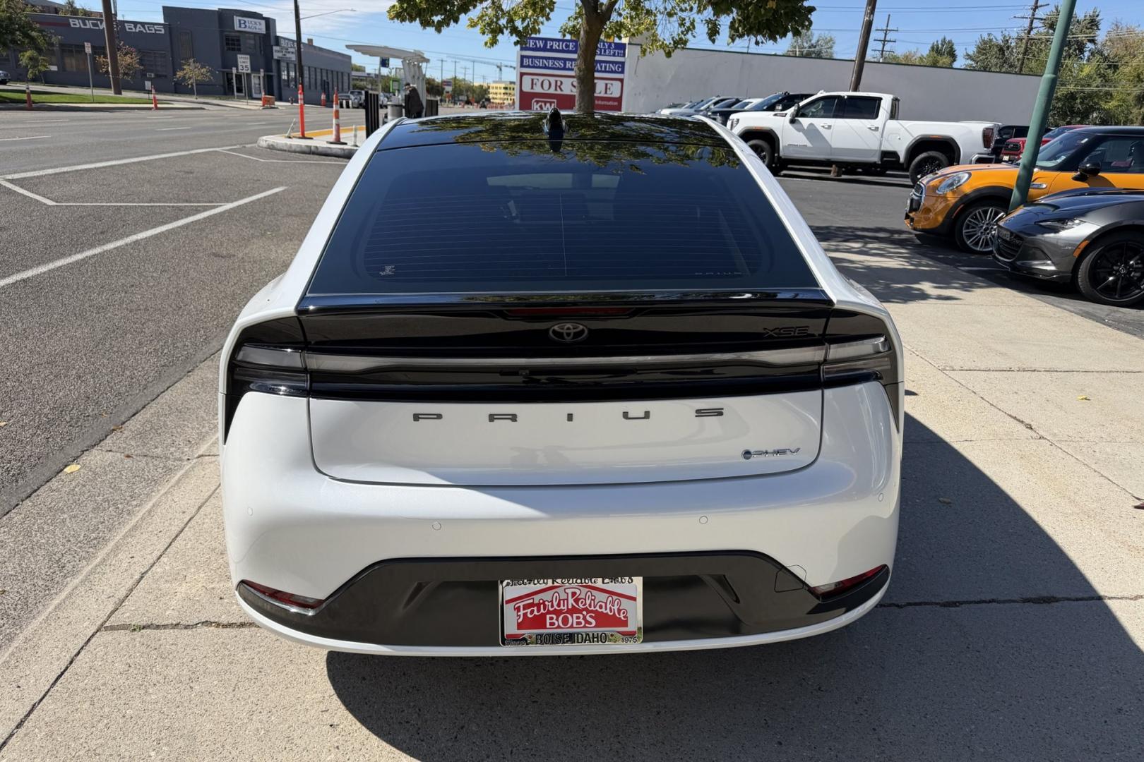 2026 Wind Chill Pearl /Black Toyota Prius XSE (JTDACACU2T3) with an 4 Cyl 2.0 Liter Hybrid engine, Automatic transmission, located at 2304 W. Main St., Boise, ID, 83702, (208) 342-7777, 43.622105, -116.218658 - Loaded With Safety Features! Highly Rated Prius!- Photo#1