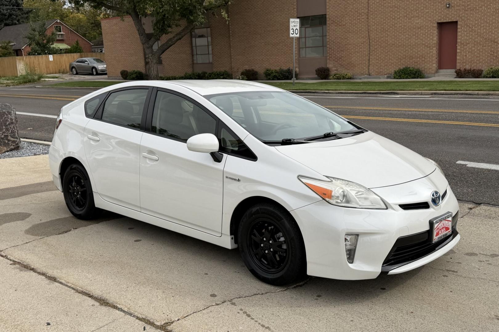 2012 Platinum White Pearl /Tan Toyota Prius Two (JTDKN3DU9C5) with an 4 Cyl 1.8 Liter Hybrid engine, Automatic transmission, located at 2304 W. Main St., Boise, ID, 83702, (208) 342-7777, 43.622105, -116.218658 - Legendary Prius! Save On Fuel Now!- Photo#2