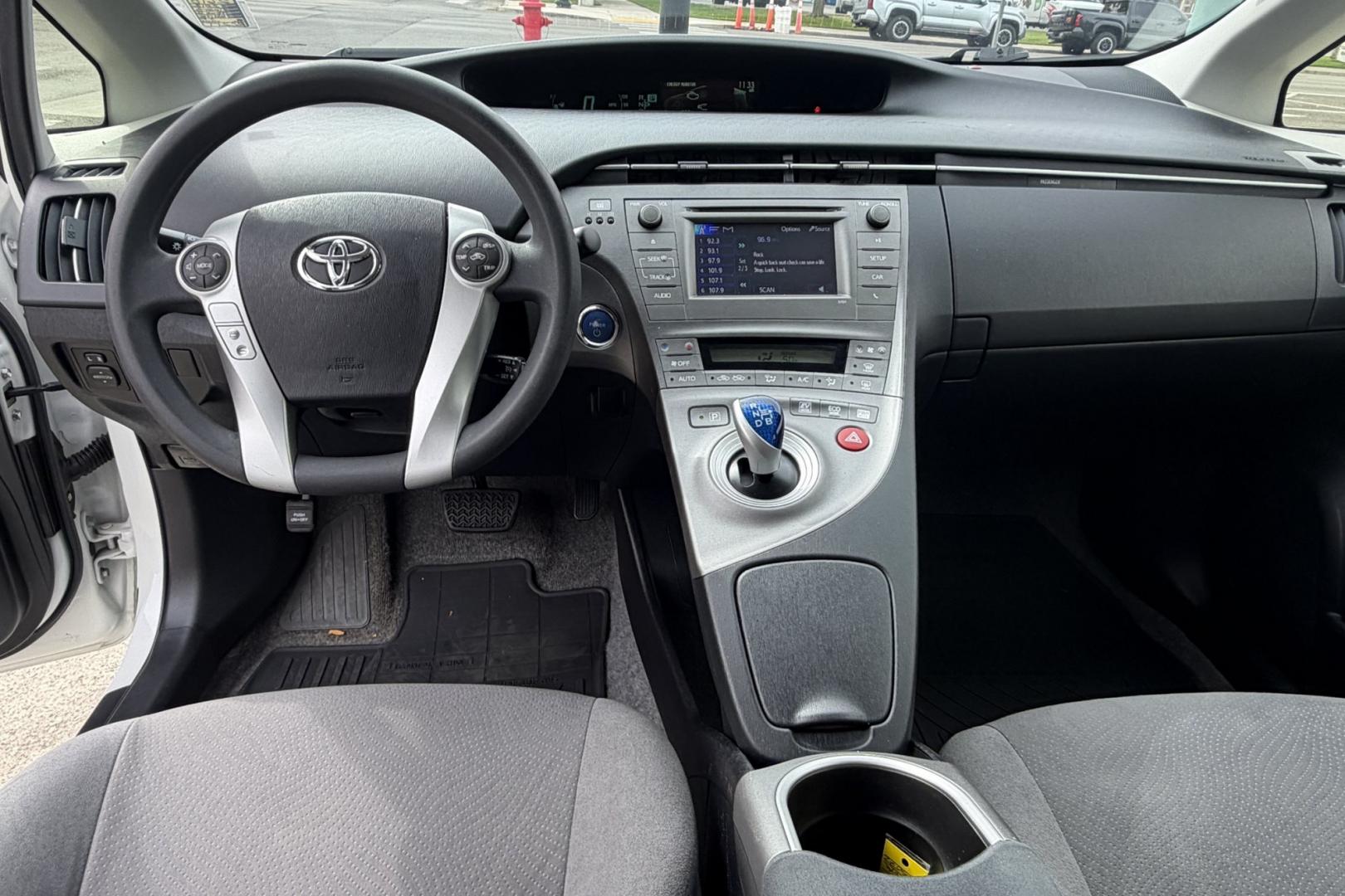 2012 Platinum White Pearl /Tan Toyota Prius Two (JTDKN3DU9C5) with an 4 Cyl 1.8 Liter Hybrid engine, Automatic transmission, located at 2304 W. Main St., Boise, ID, 83702, (208) 342-7777, 43.622105, -116.218658 - Legendary Prius! Save On Fuel Now!- Photo#8