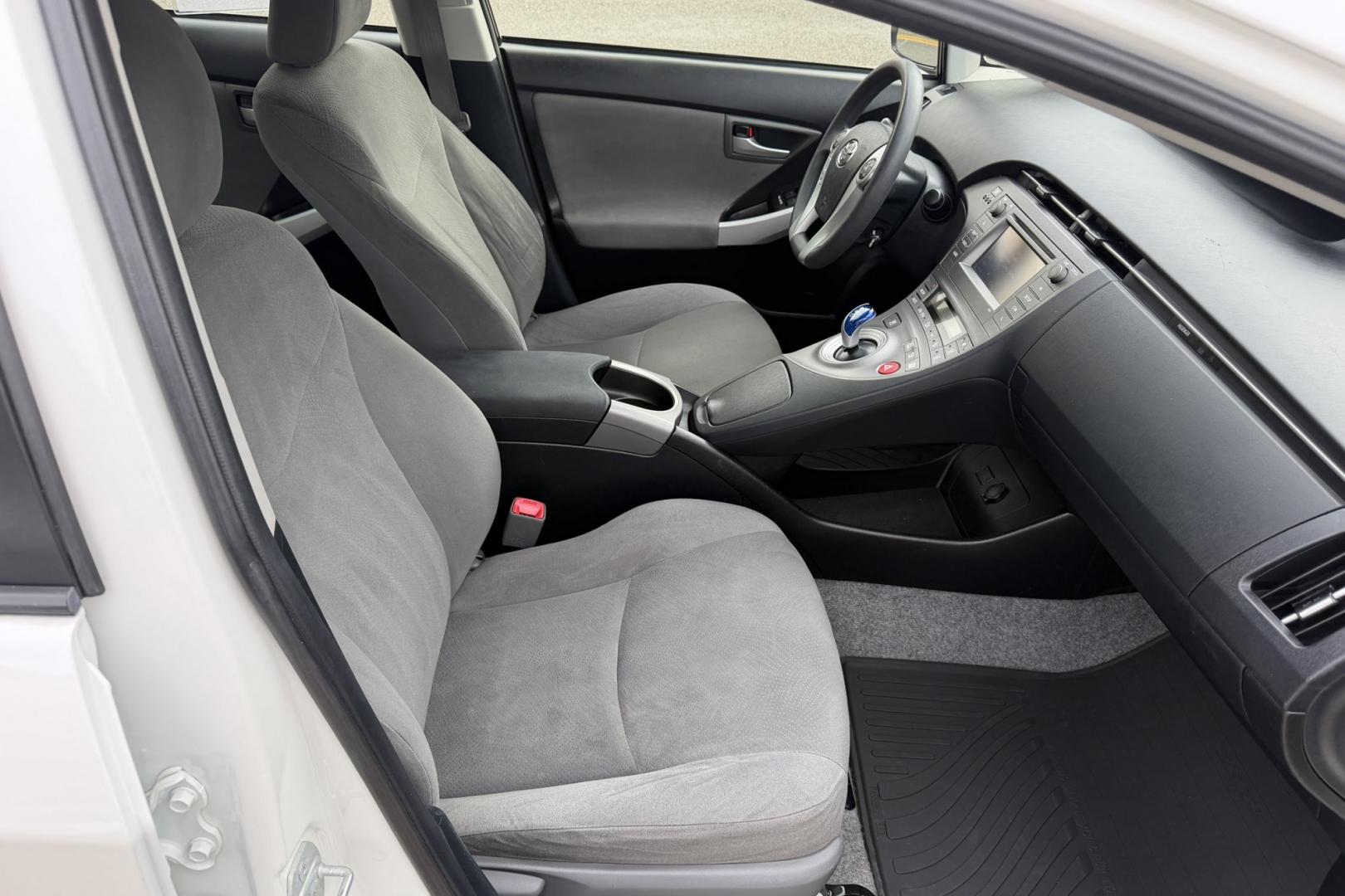 2012 Platinum White Pearl /Tan Toyota Prius Two (JTDKN3DU9C5) with an 4 Cyl 1.8 Liter Hybrid engine, Automatic transmission, located at 2304 W. Main St., Boise, ID, 83702, (208) 342-7777, 43.622105, -116.218658 - Legendary Prius! Save On Fuel Now!- Photo#9