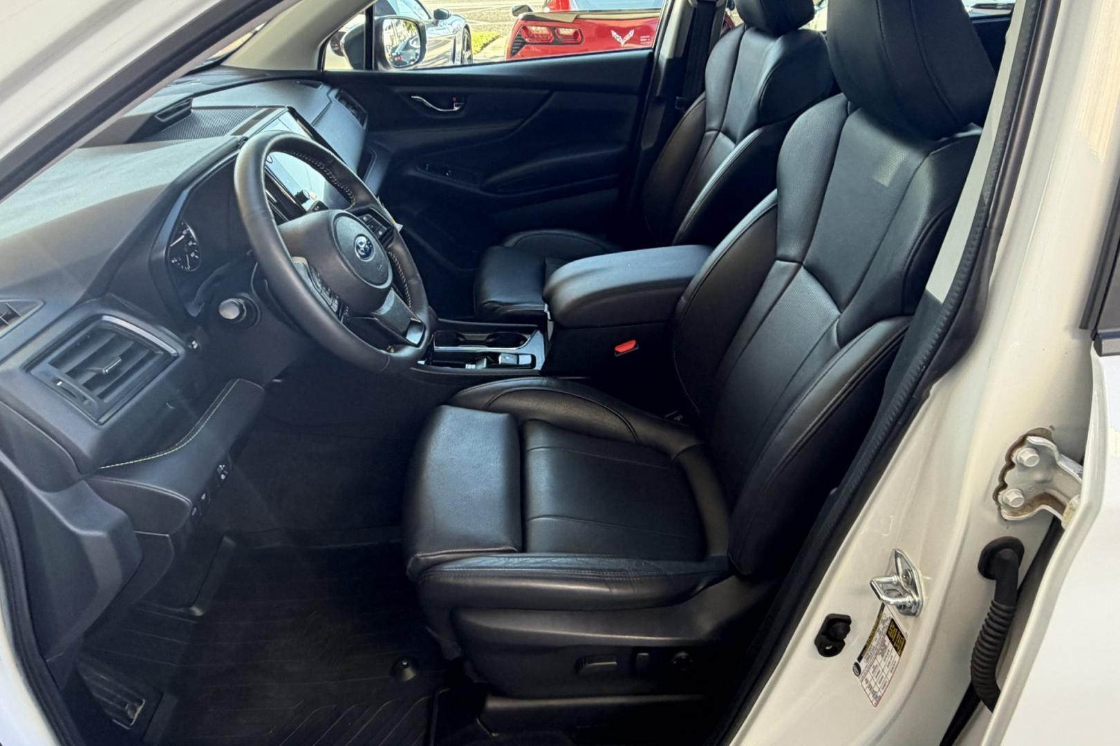 2025 Crystal White Pearl /Black Subaru Ascent Onyx Touring Edition (4S4WMAWD9S3) with an H4 2.4 Liter Turbo engine, Automatic transmission, located at 2304 W. Main St., Boise, ID, 83702, (208) 342-7777, 43.622105, -116.218658 - Remaining Factory Warranty! A Lot Of Safety And Comfort Too!- Photo#17