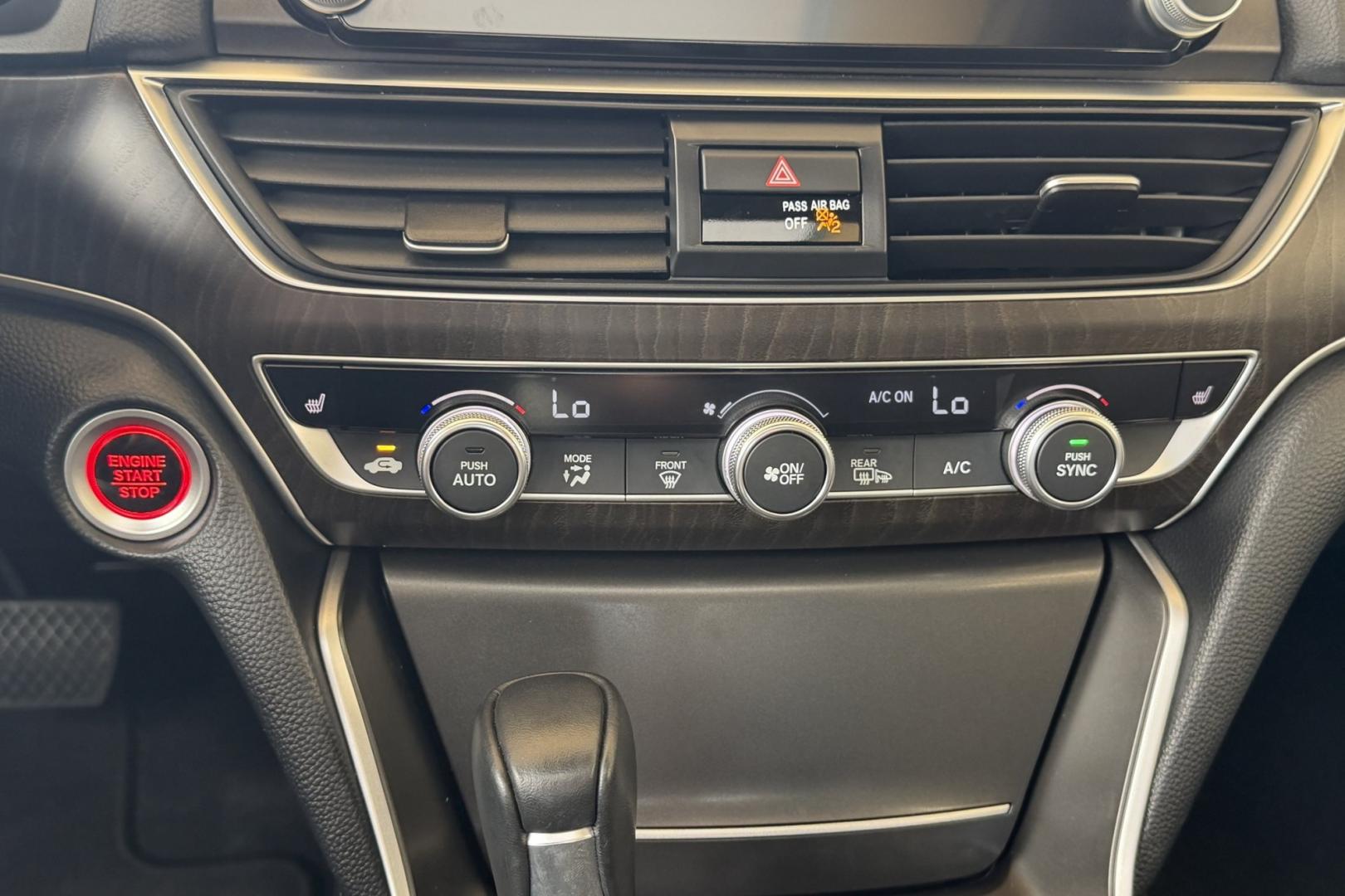 2019 Modern Steel Metallic /Black Honda Accord EX-L (1HGCV1F55KA) with an 4 Cyl 1.5 Liter Turbo engine, Automatic transmission, located at 2304 W. Main St., Boise, ID, 83702, (208) 342-7777, 43.622105, -116.218658 - Factory Remote Start! Legendary Honda Reliability And Style!- Photo#7