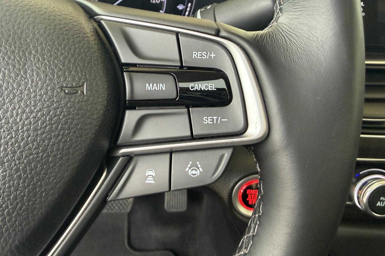 2019 Modern Steel Metallic /Black Honda Accord EX-L (1HGCV1F55KA) with an 4 Cyl 1.5 Liter Turbo engine, Automatic transmission, located at 2304 W. Main St., Boise, ID, 83702, (208) 342-7777, 43.622105, -116.218658 - Factory Remote Start! Legendary Honda Reliability And Style!- Photo#11