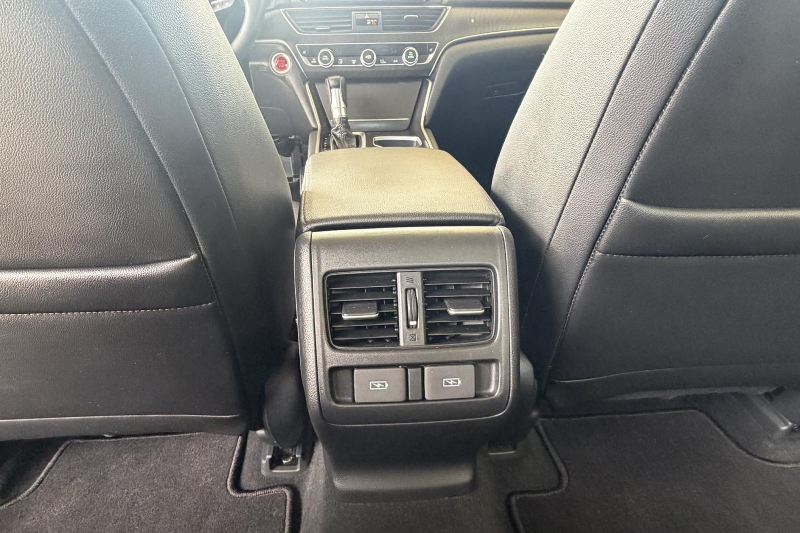 2019 Modern Steel Metallic /Black Honda Accord EX-L (1HGCV1F55KA) with an 4 Cyl 1.5 Liter Turbo engine, Automatic transmission, located at 2304 W. Main St., Boise, ID, 83702, (208) 342-7777, 43.622105, -116.218658 - Factory Remote Start! Legendary Honda Reliability And Style!- Photo#18