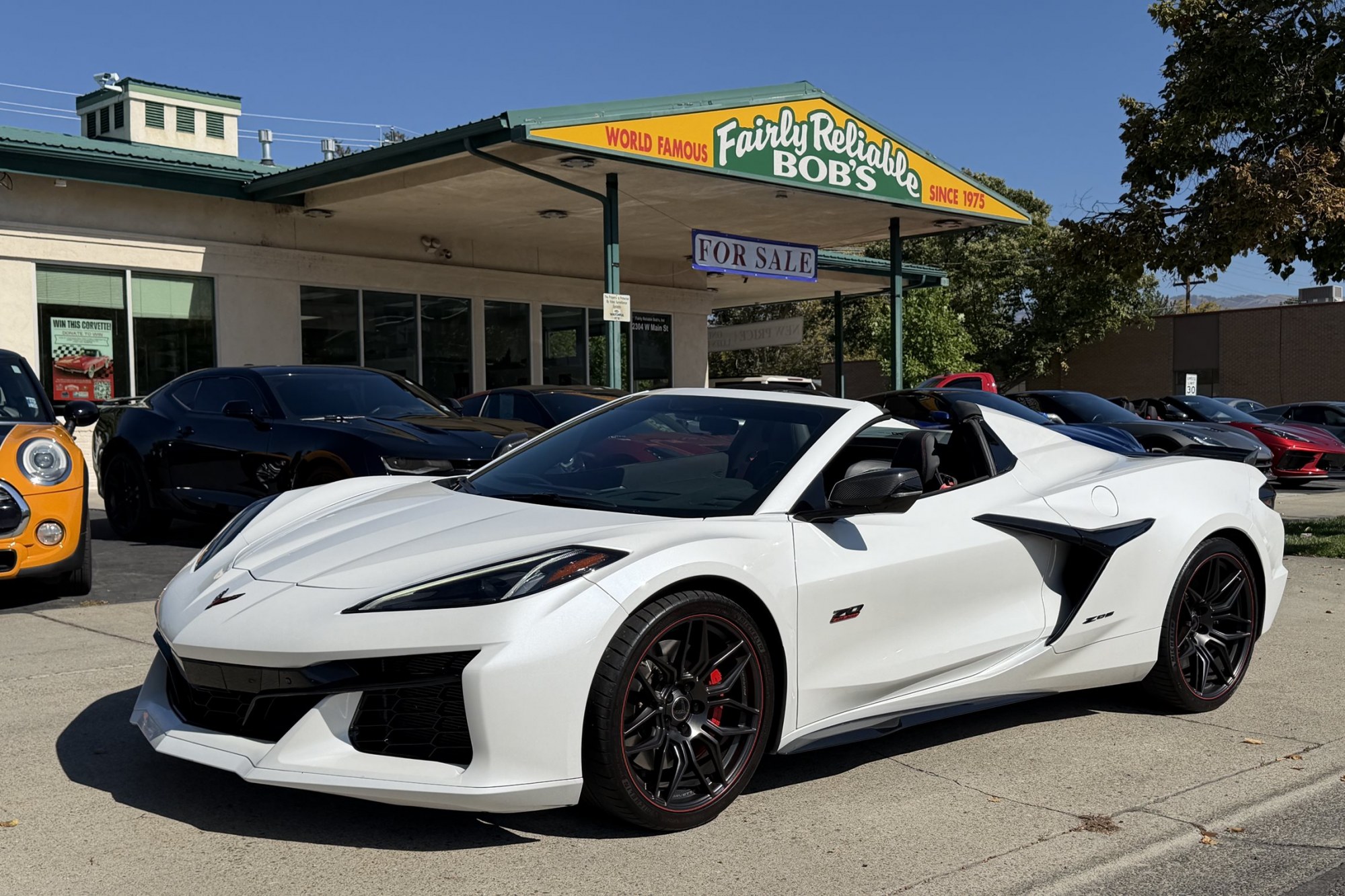 photo of 2023 Chevrolet Corvette Stingray Z/06 70th Anniversary Convertible 3LZ w/ Lift