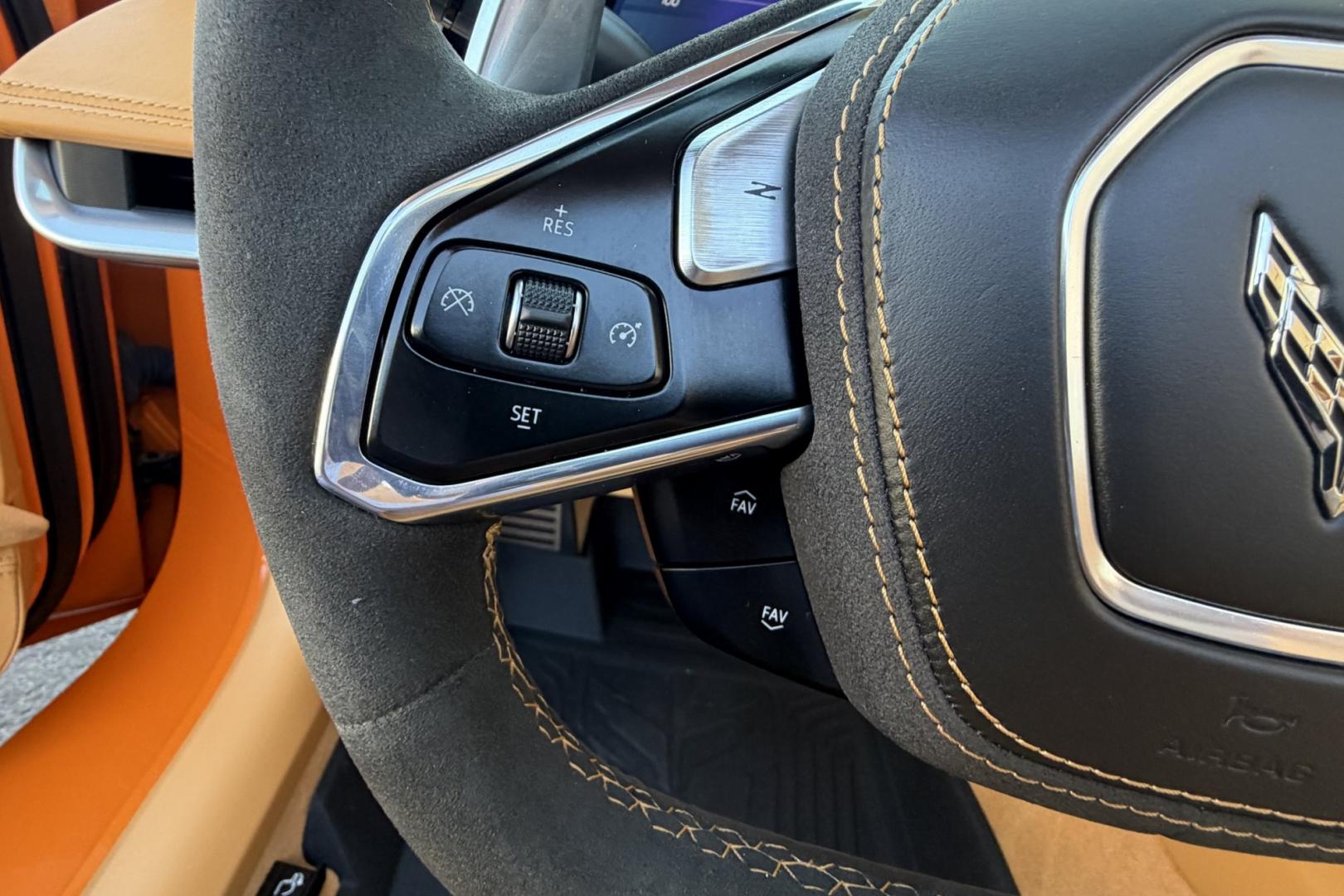 2022 Amplify Orange /Natural Dipped Chevrolet Corvette Stingray Convertible 3LT Z/51 (1G1YC3D43N5) with an V8 6.2 Liter engine, Automatic 8 Speed transmission, located at 2304 W. Main St., Boise, ID, 83702, (208) 342-7777, 43.622105, -116.218658 - 3LT Z/51 With Lift! Stingray Convertible!- Photo#8