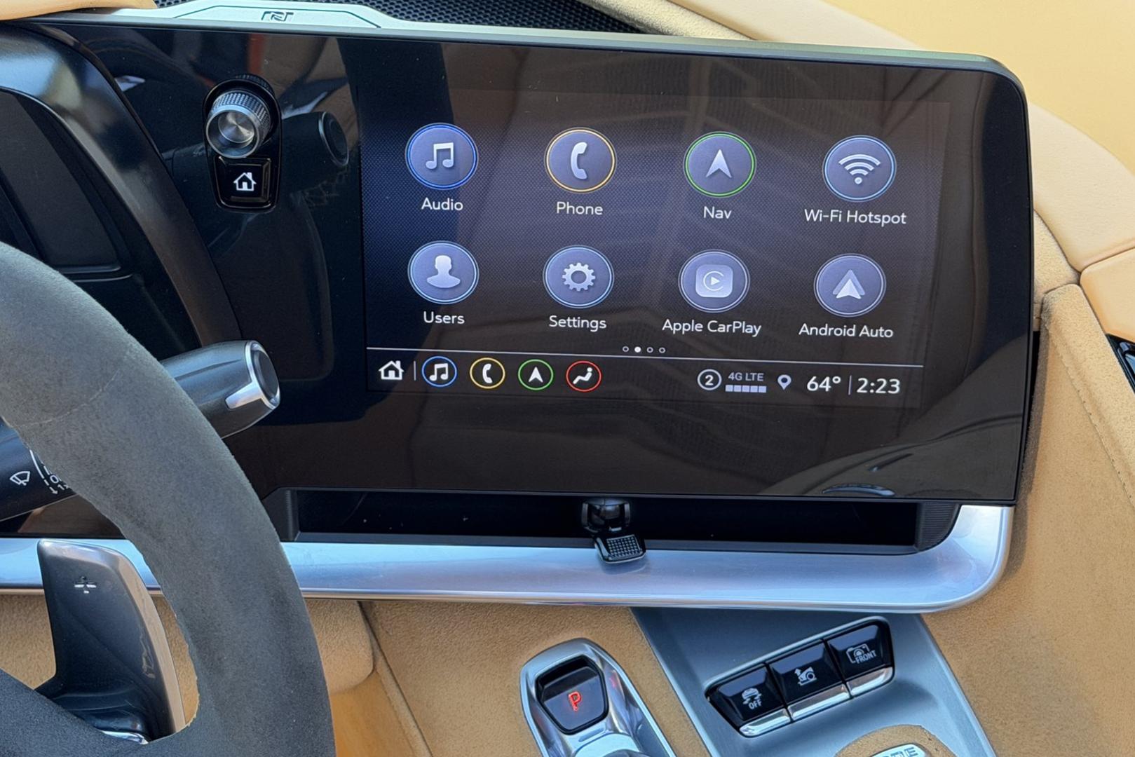 2022 Amplify Orange /Natural Dipped Chevrolet Corvette Stingray Convertible 3LT Z/51 (1G1YC3D43N5) with an V8 6.2 Liter engine, Automatic 8 Speed transmission, located at 2304 W. Main St., Boise, ID, 83702, (208) 342-7777, 43.622105, -116.218658 - 3LT Z/51 With Lift! Stingray Convertible!- Photo#11