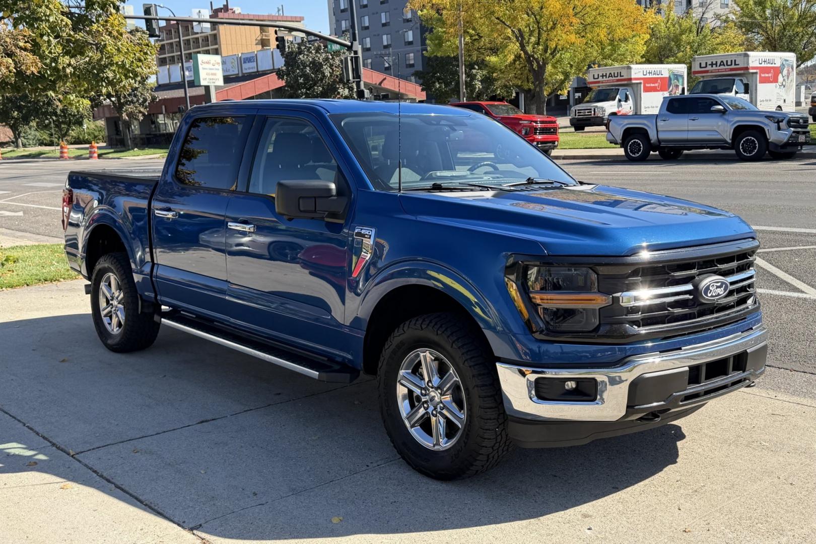 2024 Atlas Blue Metallic /Dark Slate Ford F-150 XLT (1FTFW3L88RK) with an V6 3.5 Liter Twin Turbo engine, Automatic 10 Speed transmission, located at 2304 W. Main St., Boise, ID, 83702, (208) 342-7777, 43.622105, -116.218658 - Seats 6! V6 3.5 EcoBoost! 7,100 GVWR Package!- Photo#2