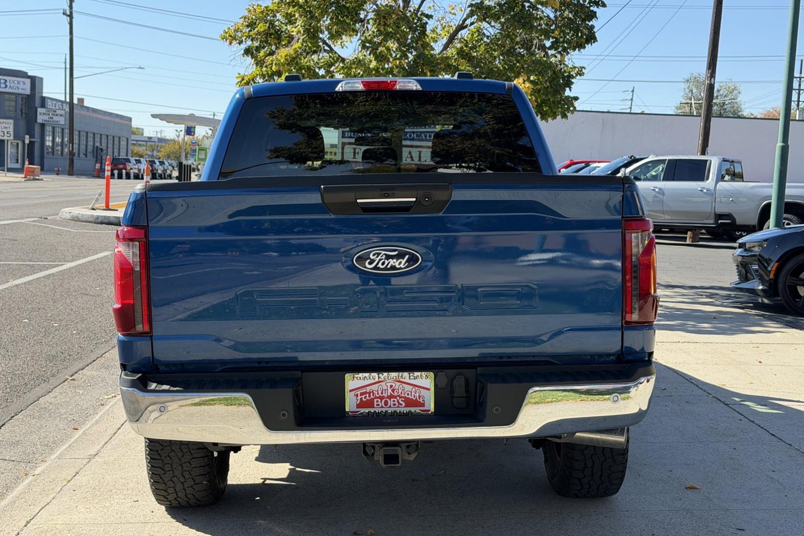 2024 Atlas Blue Metallic /Dark Slate Ford F-150 XLT (1FTFW3L88RK) with an V6 3.5 Liter Twin Turbo engine, Automatic 10 Speed transmission, located at 2304 W. Main St., Boise, ID, 83702, (208) 342-7777, 43.622105, -116.218658 - Seats 6! V6 3.5 EcoBoost! 7,100 GVWR Package!- Photo#1