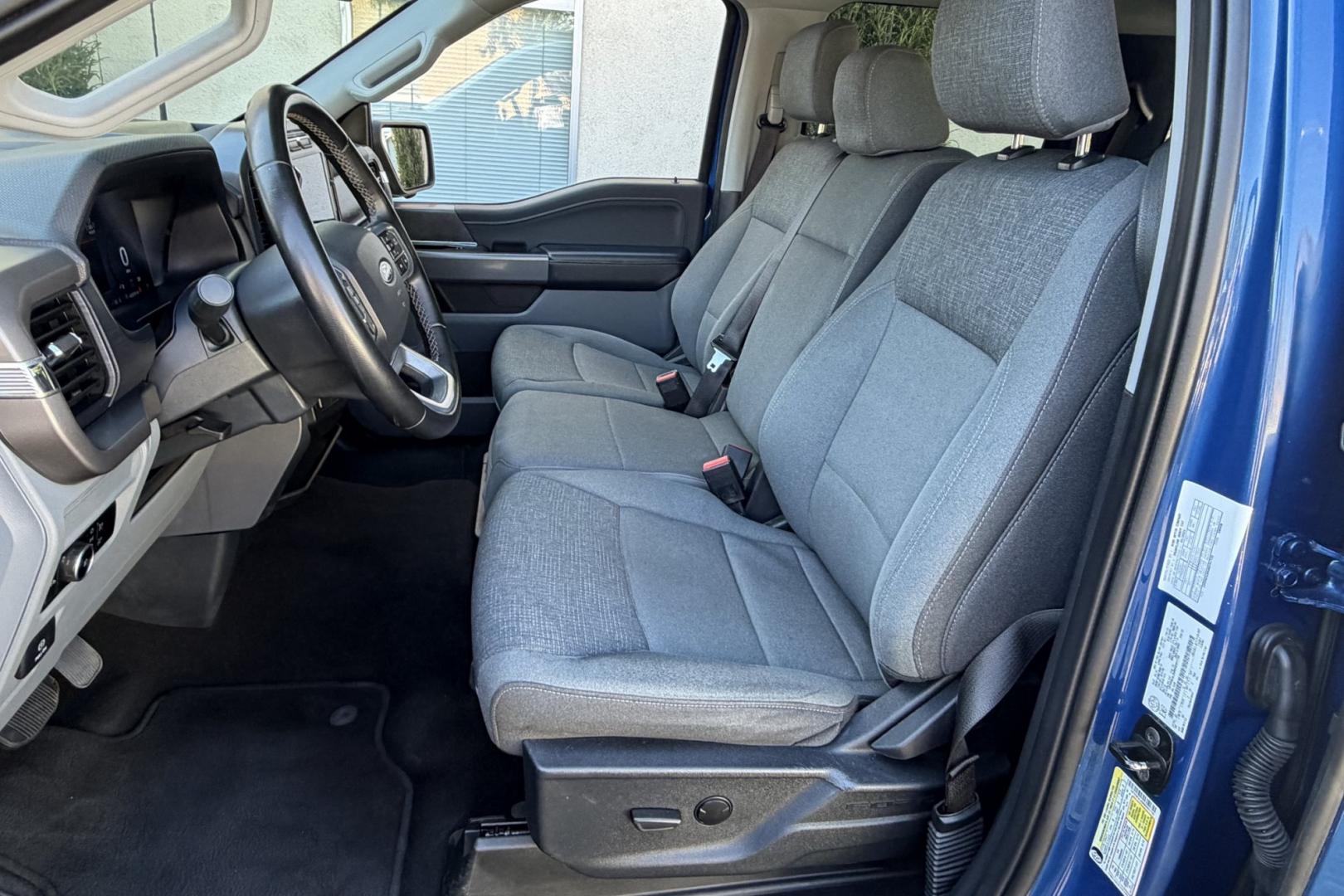 2024 Atlas Blue Metallic /Dark Slate Ford F-150 XLT (1FTFW3L88RK) with an V6 3.5 Liter Twin Turbo engine, Automatic 10 Speed transmission, located at 2304 W. Main St., Boise, ID, 83702, (208) 342-7777, 43.622105, -116.218658 - Seats 6! V6 3.5 EcoBoost! 7,100 GVWR Package!- Photo#13