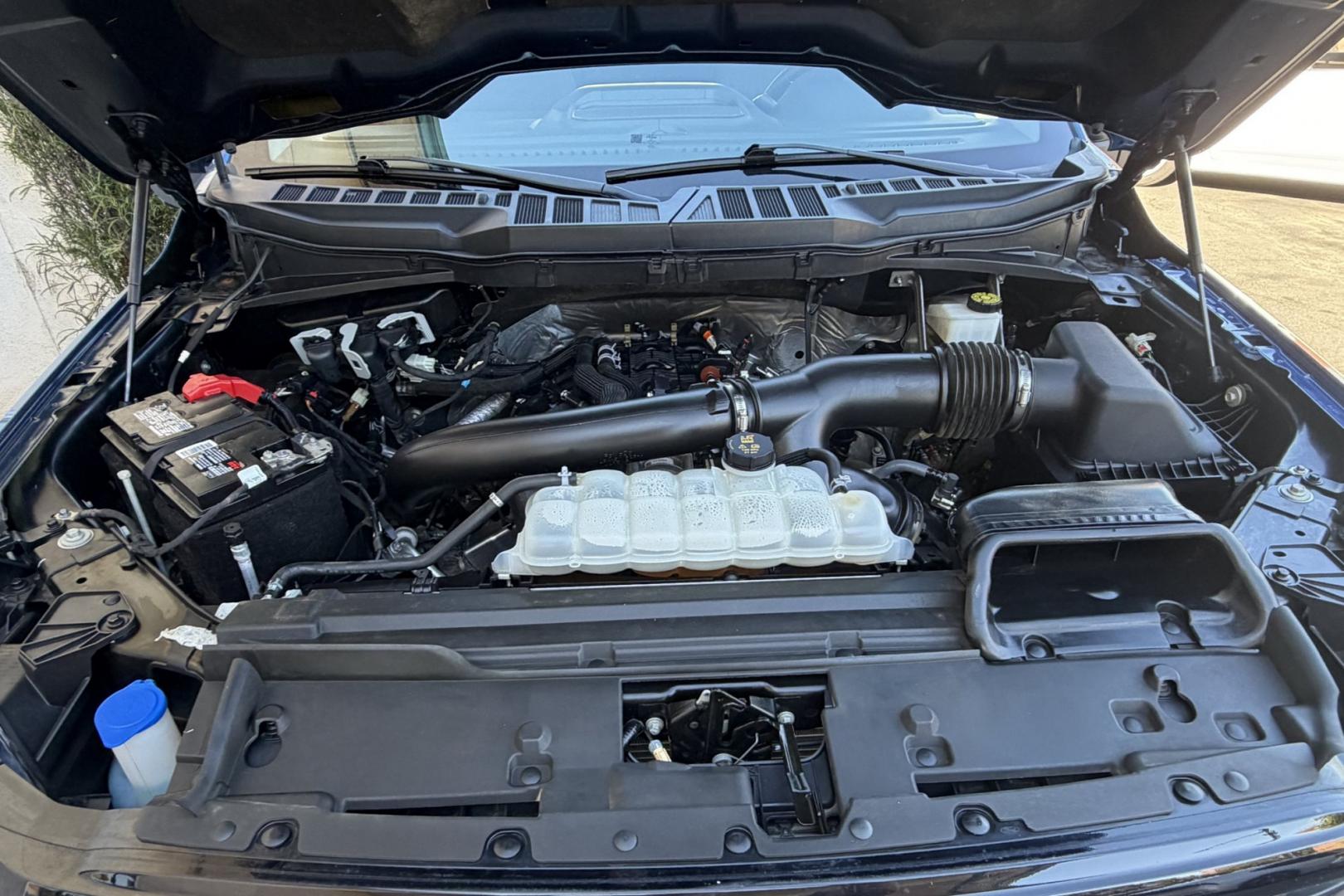 2024 Atlas Blue Metallic /Dark Slate Ford F-150 XLT (1FTFW3L88RK) with an V6 3.5 Liter Twin Turbo engine, Automatic 10 Speed transmission, located at 2304 W. Main St., Boise, ID, 83702, (208) 342-7777, 43.622105, -116.218658 - Seats 6! V6 3.5 EcoBoost! 7,100 GVWR Package!- Photo#19