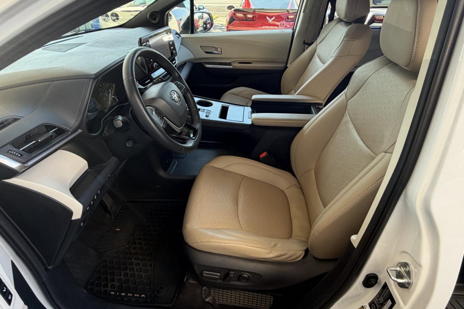 2021 Blizzard Pearl /Tan Toyota Sienna Hybrid Limited (5TDGSKFC1MS) with an 4 Cyl 2.5 Liter Hybrid engine, Automatic transmission, located at 2304 W. Main St., Boise, ID, 83702, (208) 342-7777, 43.622105, -116.218658 - Hard To Find! Great To Own! New Tires Too!- Photo#15