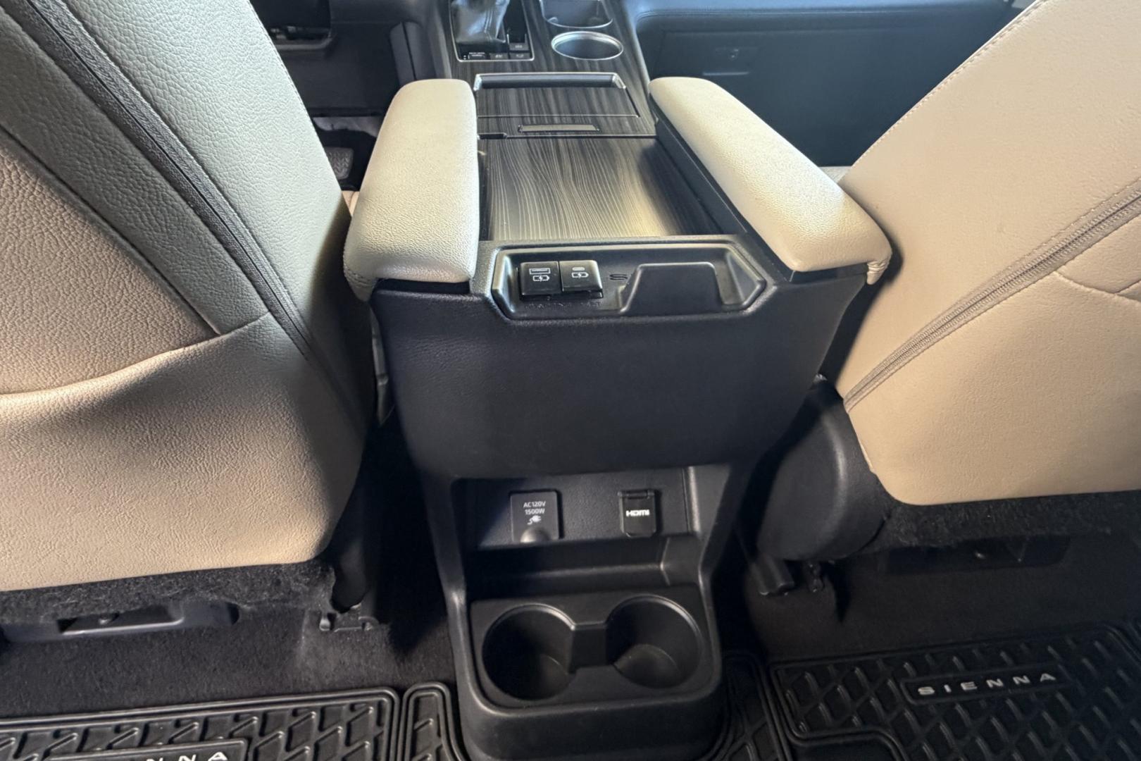 2021 Blizzard Pearl /Tan Toyota Sienna Hybrid Limited (5TDGSKFC1MS) with an 4 Cyl 2.5 Liter Hybrid engine, Automatic transmission, located at 2304 W. Main St., Boise, ID, 83702, (208) 342-7777, 43.622105, -116.218658 - Hard To Find! Great To Own! New Tires Too!- Photo#19