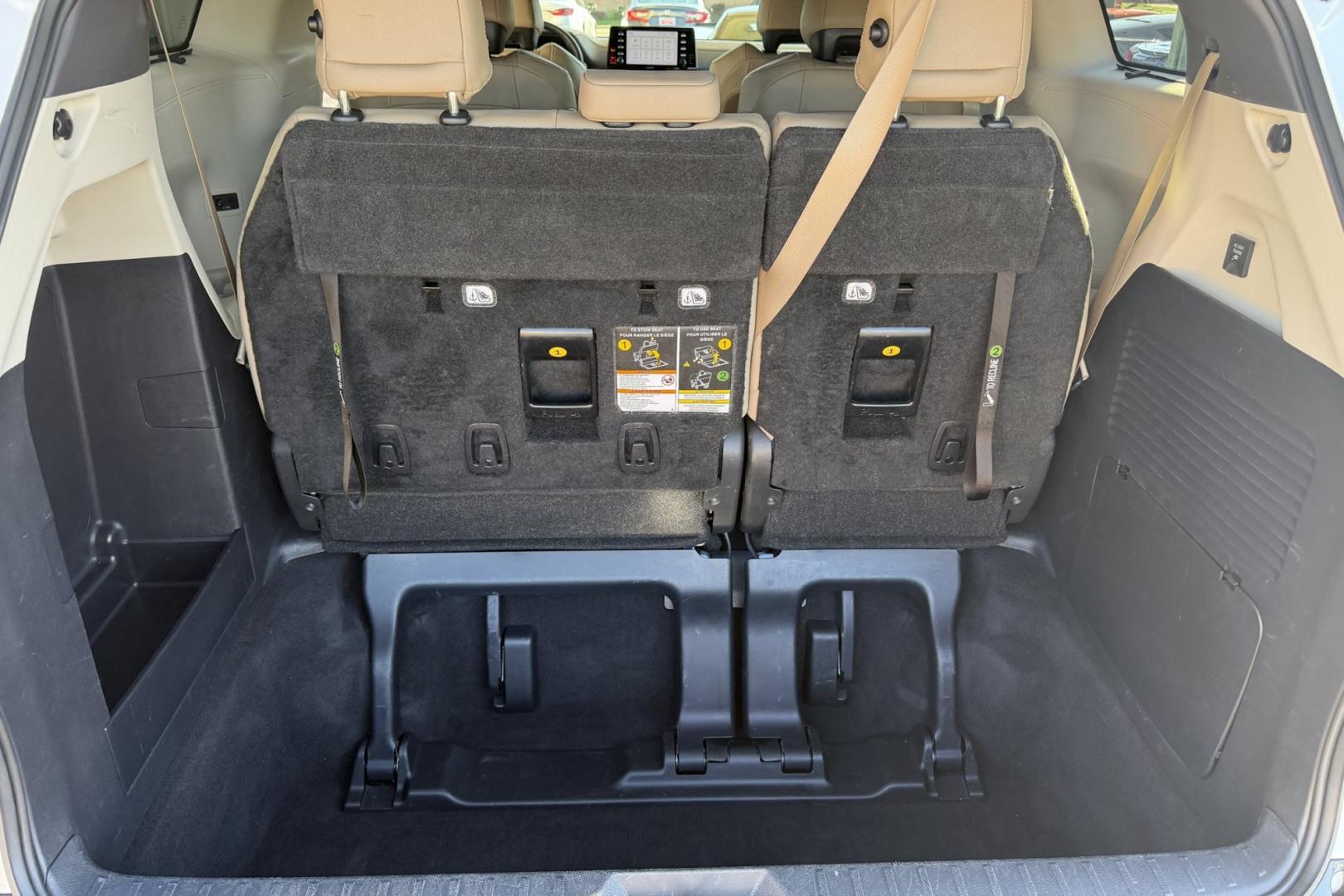 2021 Blizzard Pearl /Tan Toyota Sienna Hybrid Limited (5TDGSKFC1MS) with an 4 Cyl 2.5 Liter Hybrid engine, Automatic transmission, located at 2304 W. Main St., Boise, ID, 83702, (208) 342-7777, 43.622105, -116.218658 - Hard To Find! Great To Own! New Tires Too!- Photo#28