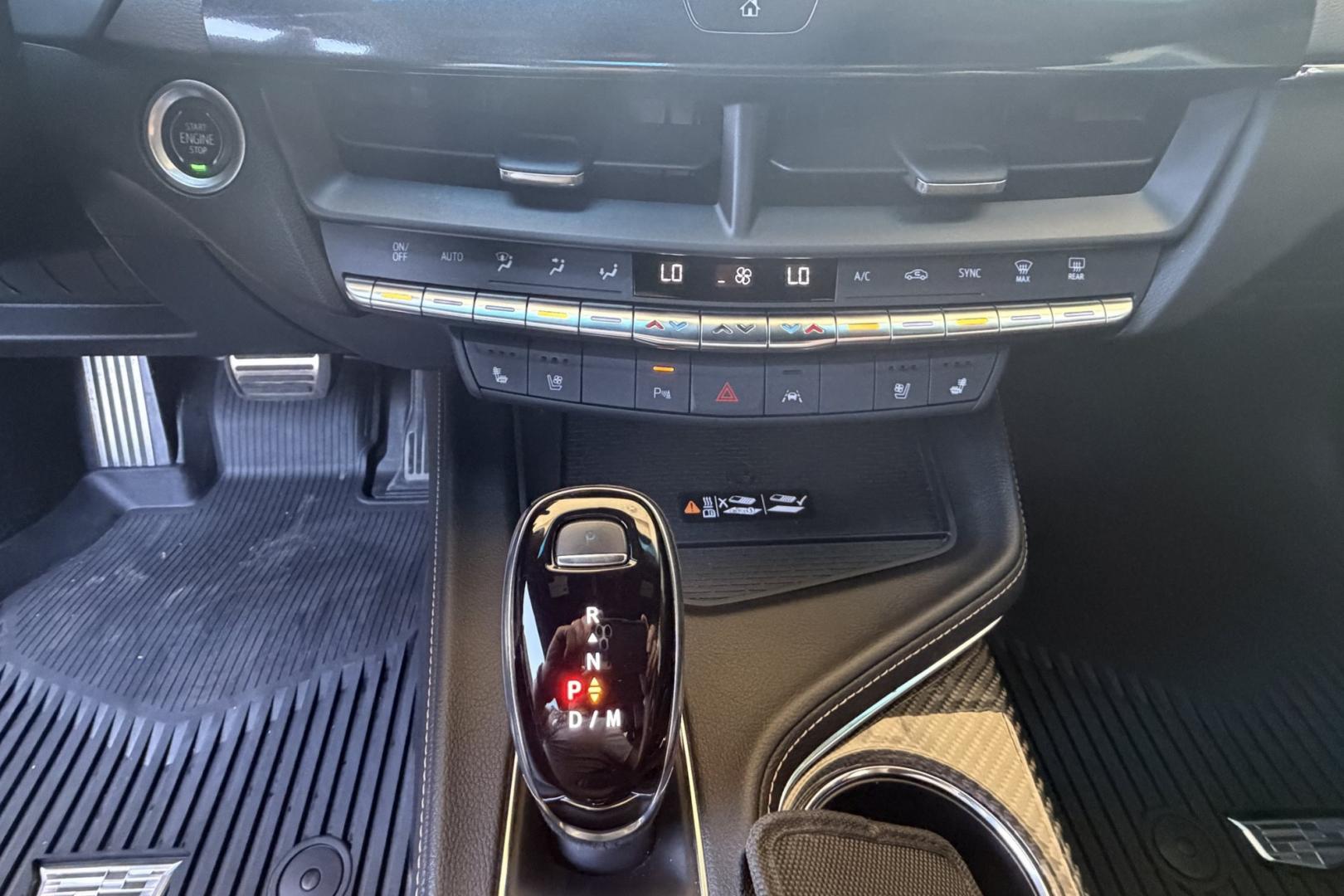 2022 Shadow Metallic /Jet Black Cadillac CT4-V Blackwing (1G6D75RP9N0) with an V6 3.6 Liter Twin Turbo engine, Automatic 10 Speed transmission, located at 2304 W. Main St., Boise, ID, 83702, (208) 342-7777, 43.622105, -116.218658 - Highly Optioned Blackwing! 472 Horsepower Twin Turbo V6! Carbon Fiber Package 1 And 2! Massaging Seats Too!- Photo#10