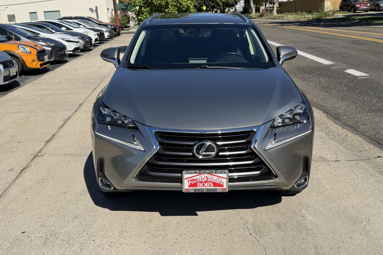 2017 Atomic Silver /Black Lexus NX 200t Luxury (JTJBARBZ7H2) with an 4 Cyl 2.0 Liter Turbo engine, Automatic 6 Speed transmission, located at 2304 W. Main St., Boise, ID, 83702, (208) 342-7777, 43.622105, -116.218658 - Well Optioned! New Tires! Ready To Go!- Photo#3
