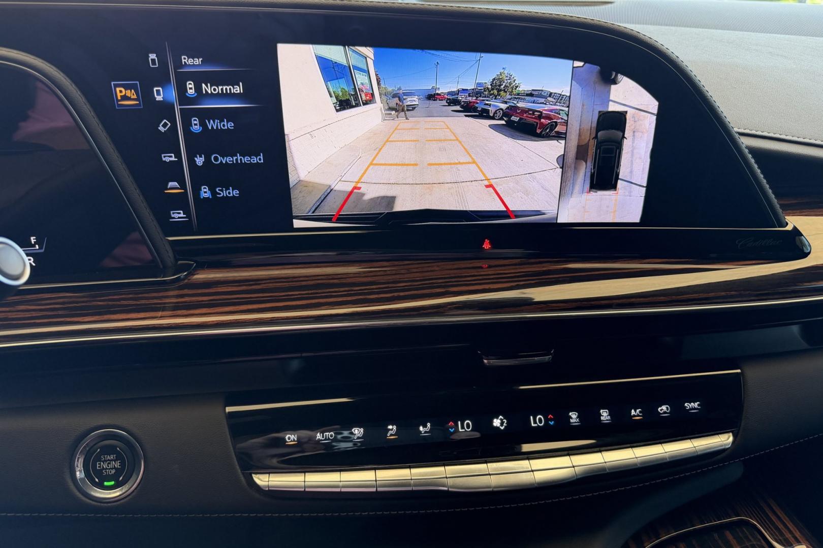2023 Mat Green /Black Cadillac Escalade ESV Premium Luxury (1GYS4LKL5PR) with an 6.2L V8 OHV 16V FFV engine, Automatic 10 Speed transmission, located at 2304 W. Main St., Boise, ID, 83702, (208) 342-7777, 43.622105, -116.218658 - New Tires! Highly Optioned And Comfortable!- Photo#6