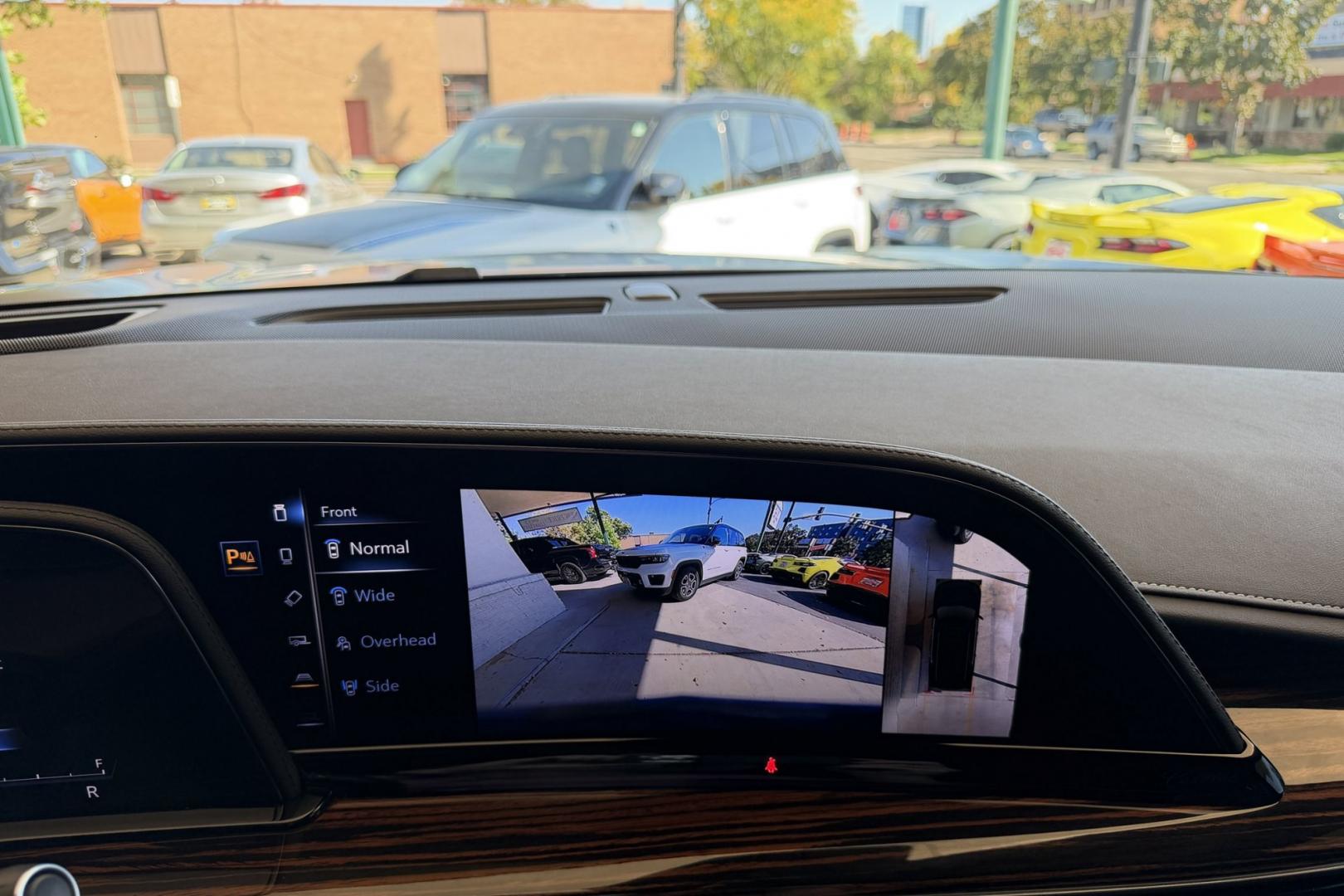 2023 Mat Green /Black Cadillac Escalade ESV Premium Luxury (1GYS4LKL5PR) with an 6.2L V8 OHV 16V FFV engine, Automatic 10 Speed transmission, located at 2304 W. Main St., Boise, ID, 83702, (208) 342-7777, 43.622105, -116.218658 - New Tires! Highly Optioned And Comfortable!- Photo#9