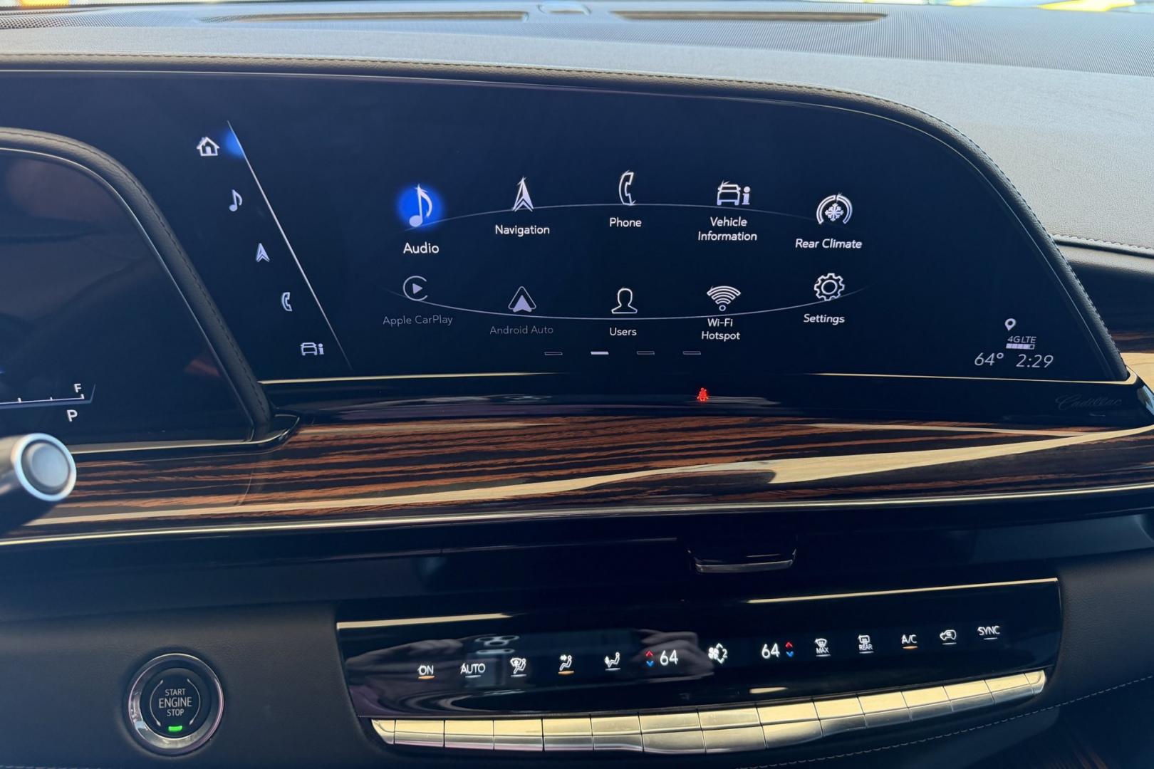2023 Mat Green /Black Cadillac Escalade ESV Premium Luxury (1GYS4LKL5PR) with an 6.2L V8 OHV 16V FFV engine, Automatic 10 Speed transmission, located at 2304 W. Main St., Boise, ID, 83702, (208) 342-7777, 43.622105, -116.218658 - New Tires! Highly Optioned And Comfortable!- Photo#13