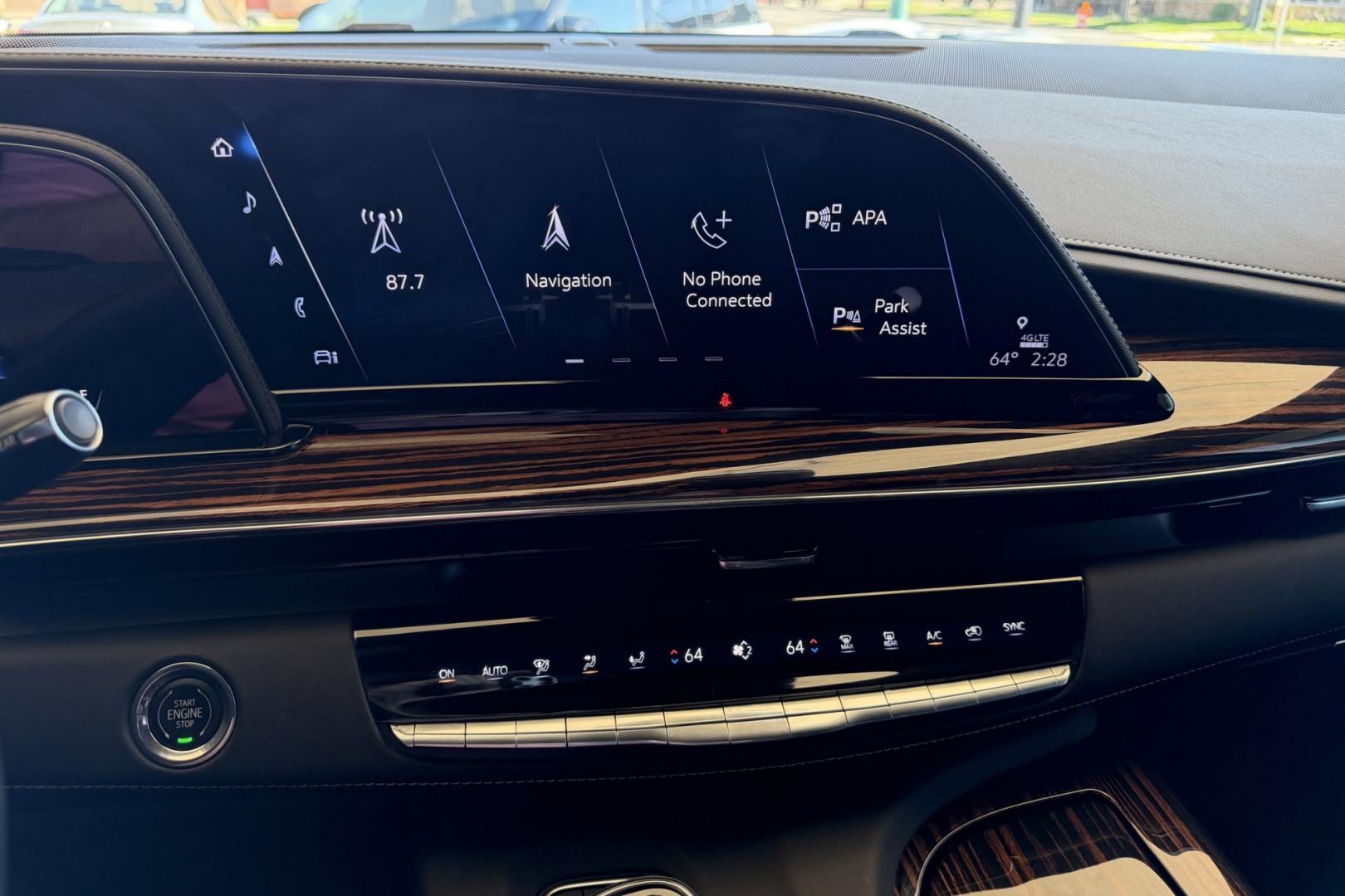 2023 Mat Green /Black Cadillac Escalade ESV Premium Luxury (1GYS4LKL5PR) with an 6.2L V8 OHV 16V FFV engine, Automatic 10 Speed transmission, located at 2304 W. Main St., Boise, ID, 83702, (208) 342-7777, 43.622105, -116.218658 - New Tires! Highly Optioned And Comfortable!- Photo#12