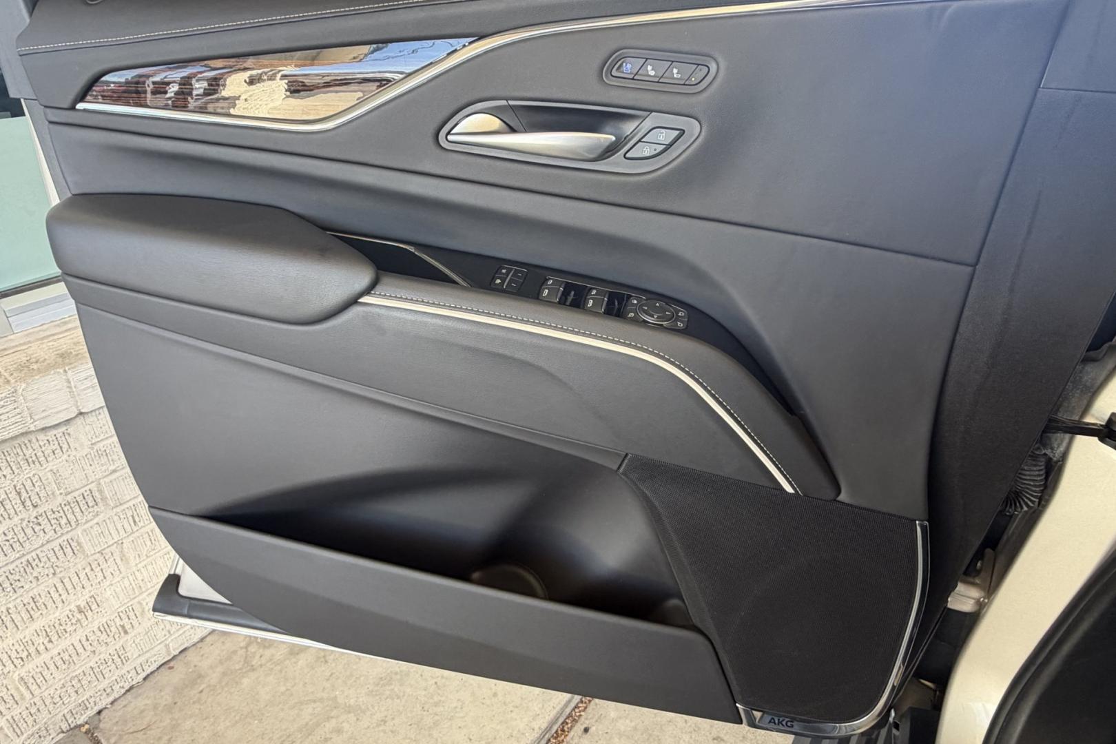2023 Mat Green /Black Cadillac Escalade ESV Premium Luxury (1GYS4LKL5PR) with an 6.2L V8 OHV 16V FFV engine, Automatic 10 Speed transmission, located at 2304 W. Main St., Boise, ID, 83702, (208) 342-7777, 43.622105, -116.218658 - New Tires! Highly Optioned And Comfortable!- Photo#16