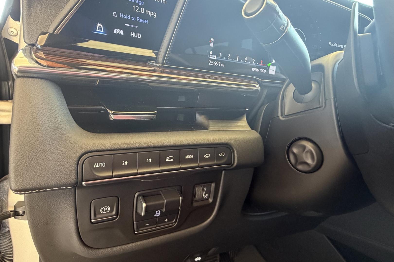 2023 Mat Green /Black Cadillac Escalade ESV Premium Luxury (1GYS4LKL5PR) with an 6.2L V8 OHV 16V FFV engine, Automatic 10 Speed transmission, located at 2304 W. Main St., Boise, ID, 83702, (208) 342-7777, 43.622105, -116.218658 - New Tires! Highly Optioned And Comfortable!- Photo#17