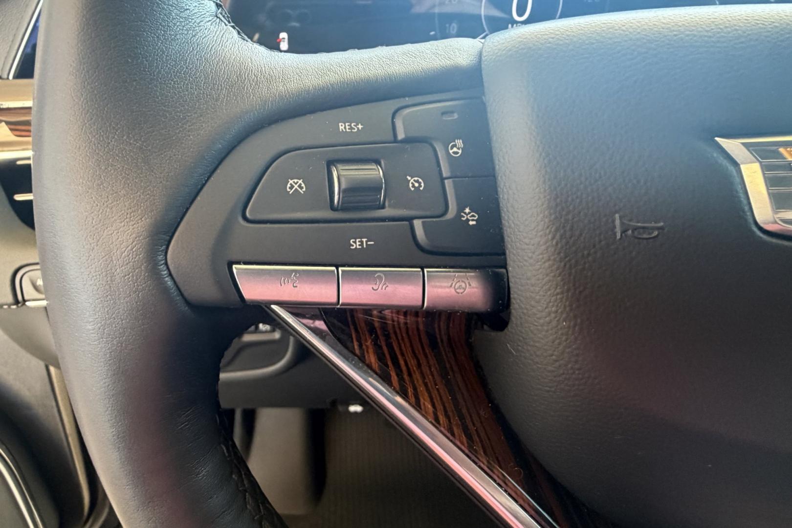 2023 Mat Green /Black Cadillac Escalade ESV Premium Luxury (1GYS4LKL5PR) with an 6.2L V8 OHV 16V FFV engine, Automatic 10 Speed transmission, located at 2304 W. Main St., Boise, ID, 83702, (208) 342-7777, 43.622105, -116.218658 - New Tires! Highly Optioned And Comfortable!- Photo#18