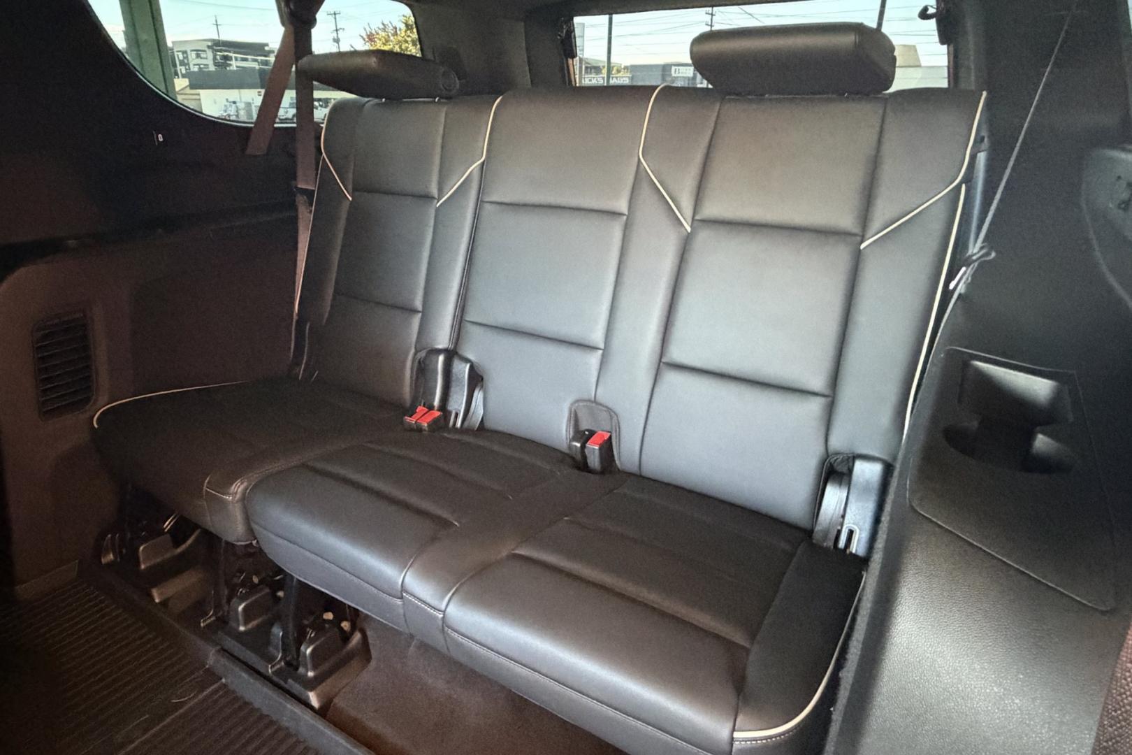 2023 Mat Green /Black Cadillac Escalade ESV Premium Luxury (1GYS4LKL5PR) with an 6.2L V8 OHV 16V FFV engine, Automatic 10 Speed transmission, located at 2304 W. Main St., Boise, ID, 83702, (208) 342-7777, 43.622105, -116.218658 - New Tires! Highly Optioned And Comfortable!- Photo#22
