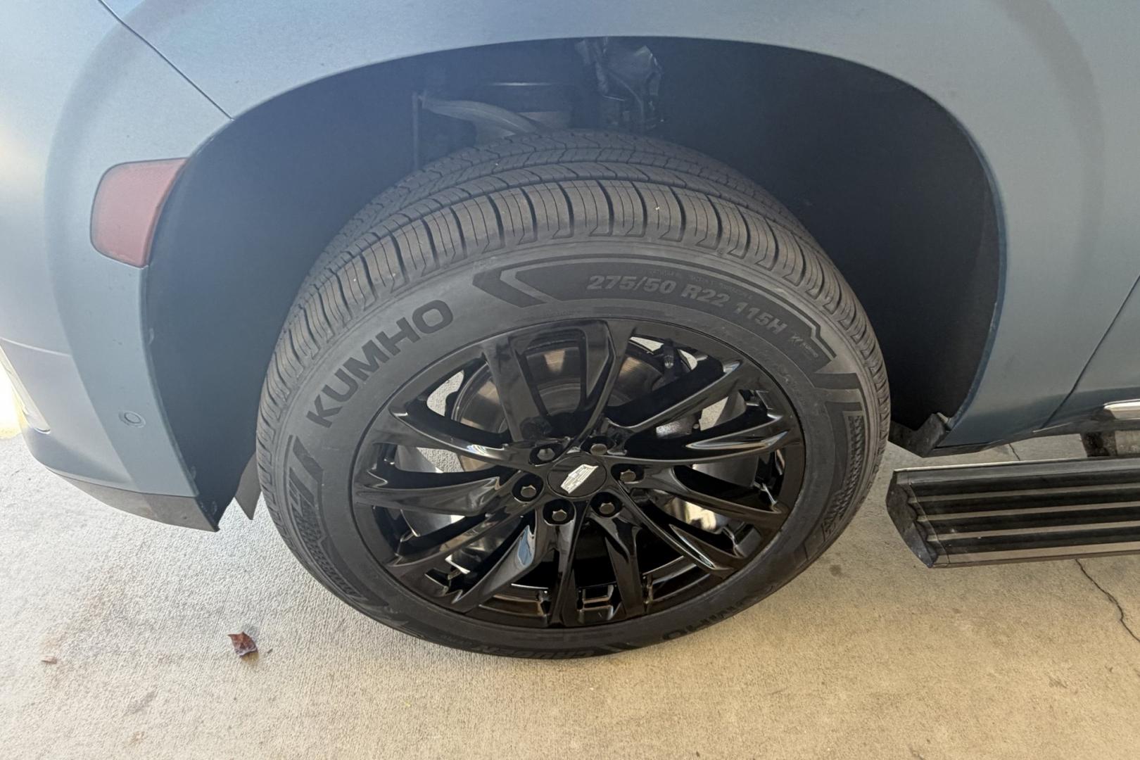 2023 Mat Green /Black Cadillac Escalade ESV Premium Luxury (1GYS4LKL5PR) with an 6.2L V8 OHV 16V FFV engine, Automatic 10 Speed transmission, located at 2304 W. Main St., Boise, ID, 83702, (208) 342-7777, 43.622105, -116.218658 - New Tires! Highly Optioned And Comfortable!- Photo#27