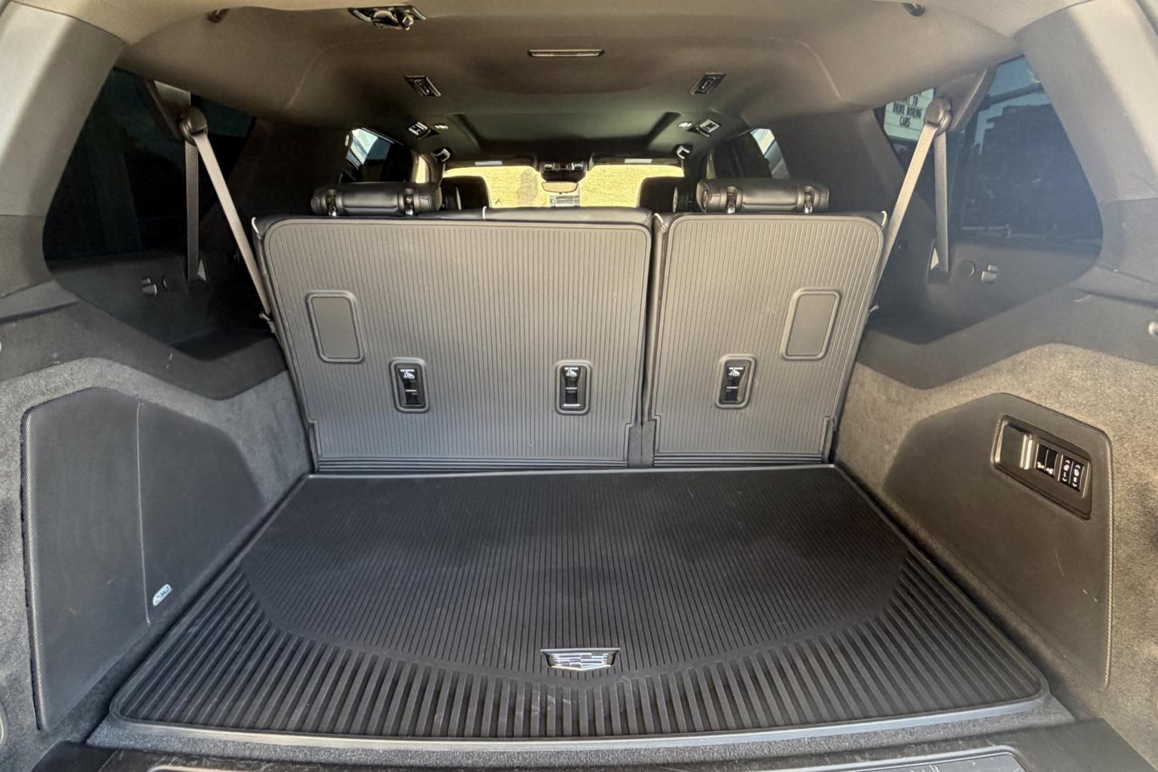 2023 Mat Green /Black Cadillac Escalade ESV Premium Luxury (1GYS4LKL5PR) with an 6.2L V8 OHV 16V FFV engine, Automatic 10 Speed transmission, located at 2304 W. Main St., Boise, ID, 83702, (208) 342-7777, 43.622105, -116.218658 - New Tires! Highly Optioned And Comfortable!- Photo#30