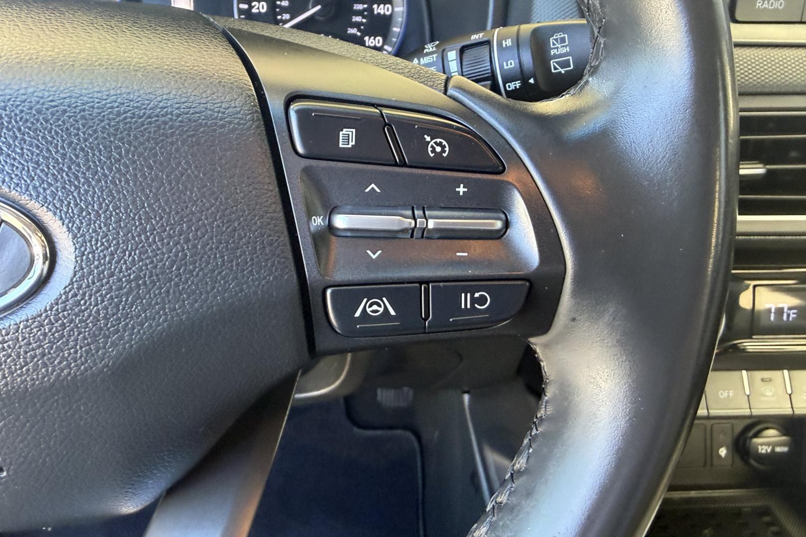 2022 Abyss Black Pearl /Gray Hyundai Kona SEL (KM8K3CAB3NU) with an 4 Cyl 2.0 Liter engine, Automatic transmission, located at 2304 W. Main St., Boise, ID, 83702, (208) 342-7777, 43.622105, -116.218658 - Great Fuel Economy! Heated Seats! Sunroof Too!- Photo#11