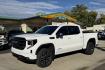 2025 Summit White /Black GMC Sierra 1500 AT4 (1GTUUEE85SZ) with an 6 Cyl 3.0 Liter Duramax Turbo Diesel engine, Automatic 10 Speed transmission, located at 2304 W. Main St., Boise, ID, 83702, (208) 342-7777, 43.622105, -116.218658 - New Tires! Remaining Factory Warranty! Nice Ride!- Photo#0