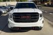 2025 Summit White /Black GMC Sierra 1500 AT4 (1GTUUEE85SZ) with an 6 Cyl 3.0 Liter Duramax Turbo Diesel engine, Automatic 10 Speed transmission, located at 2304 W. Main St., Boise, ID, 83702, (208) 342-7777, 43.622105, -116.218658 - New Tires! Remaining Factory Warranty! Nice Ride!- Photo#3