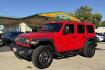 2025 Firecracker Red /Black Jeep Wrangler Unlimited Rubicon (1C4PJXFN5SW) with an 4 Cyl 2.0 Liter Turbo engine, Automatic 8 Speed transmission, located at 2304 W. Main St., Boise, ID, 83702, (208) 342-7777, 43.622105, -116.218658 - Rubicon With Hard Top! Ready For Adventure!- Photo#0
