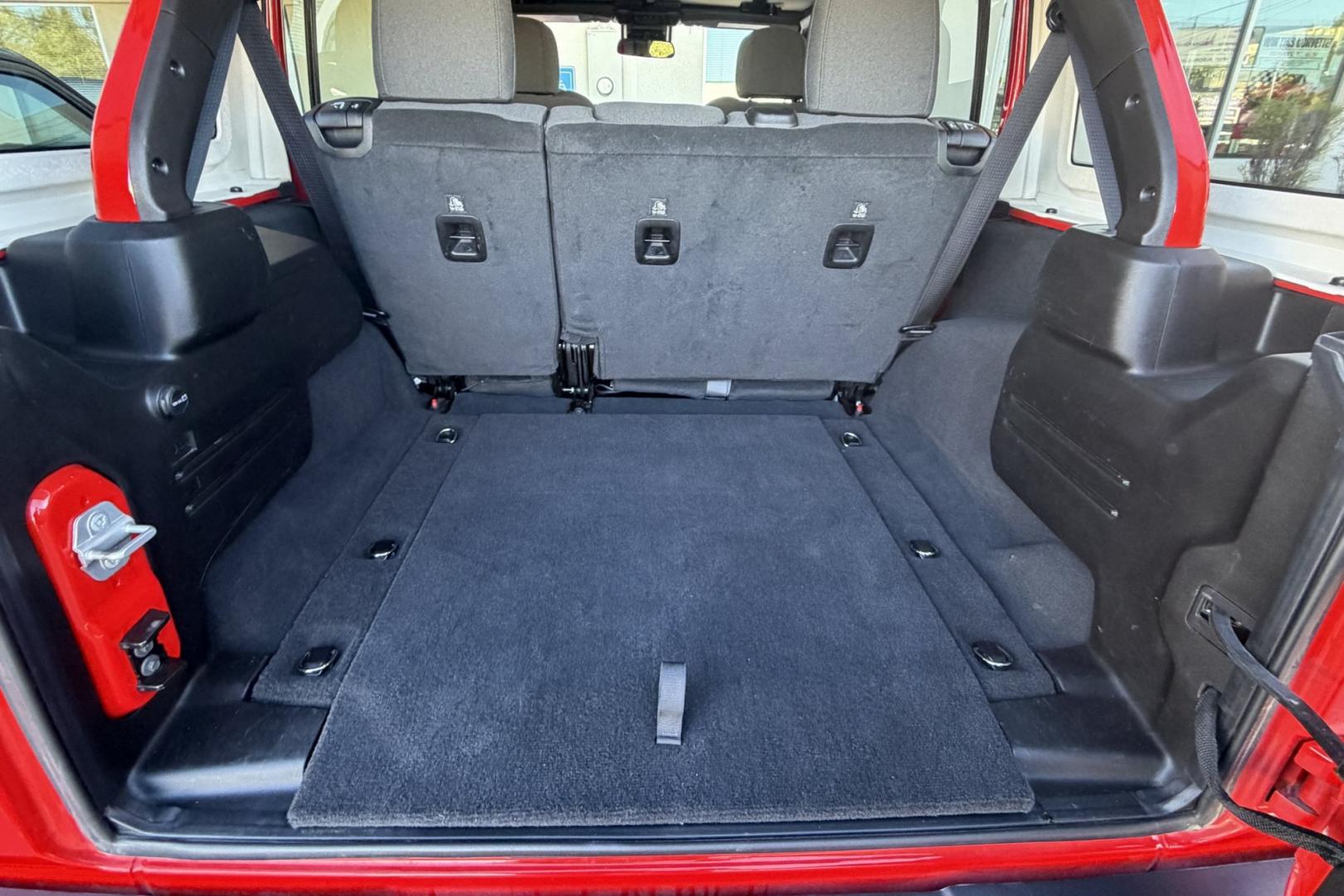 2025 Firecracker Red /Black Jeep Wrangler Unlimited Rubicon (1C4PJXFN5SW) with an 4 Cyl 2.0 Liter Turbo engine, Automatic 8 Speed transmission, located at 2304 W. Main St., Boise, ID, 83702, (208) 342-7777, 43.622105, -116.218658 - Rubicon With Hard Top! Ready For Adventure!- Photo#22