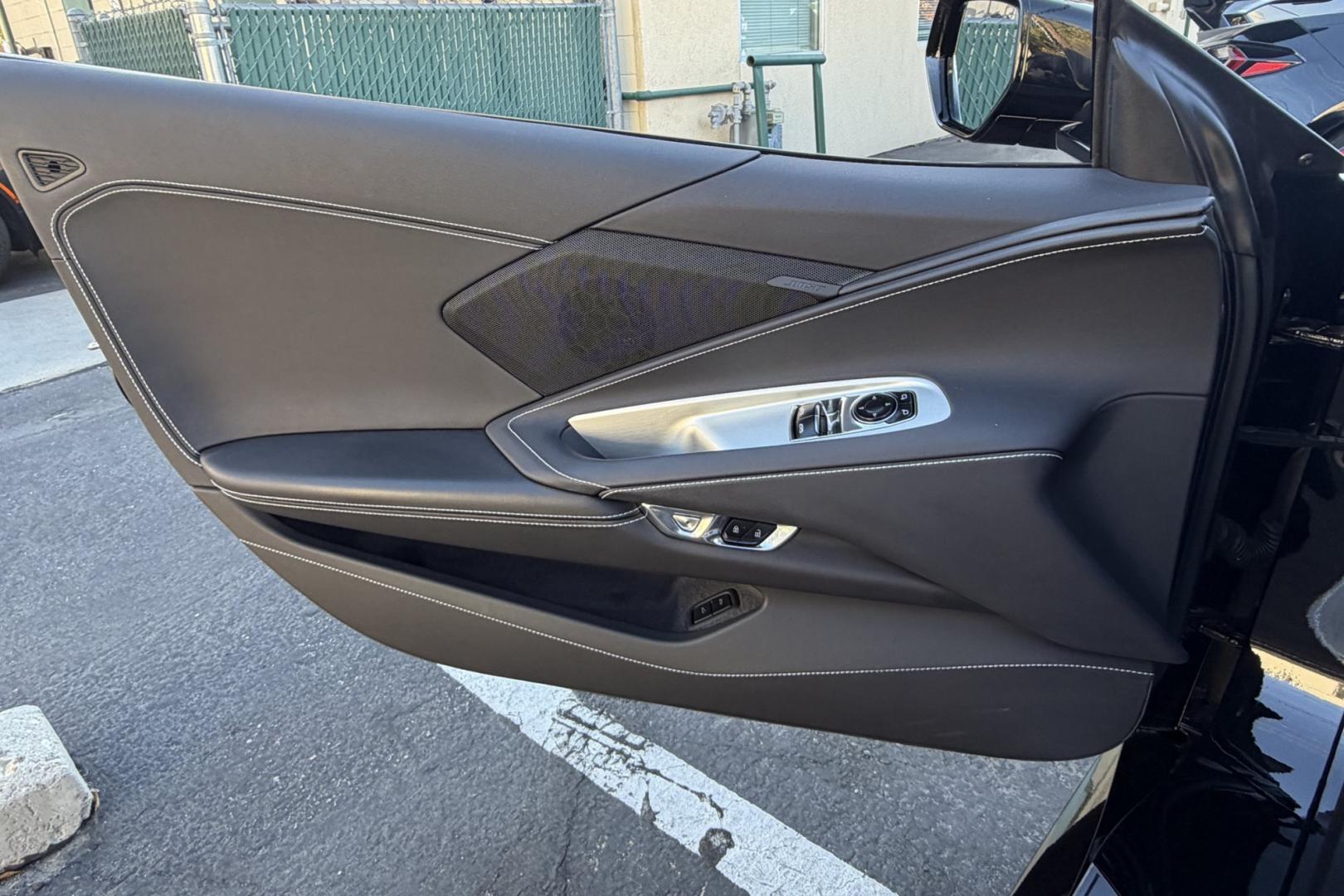 2021 Black /Jet Black Chevrolet Corvette Coupe (1G1YA2D41M5) with an V8 6.2 Liter engine, Automatic 8 Speed transmission, located at 2304 W. Main St., Boise, ID, 83702, (208) 342-7777, 43.622105, -116.218658 - Stunning, Low Mileage Corvette Stingray Coupe!- Photo#5