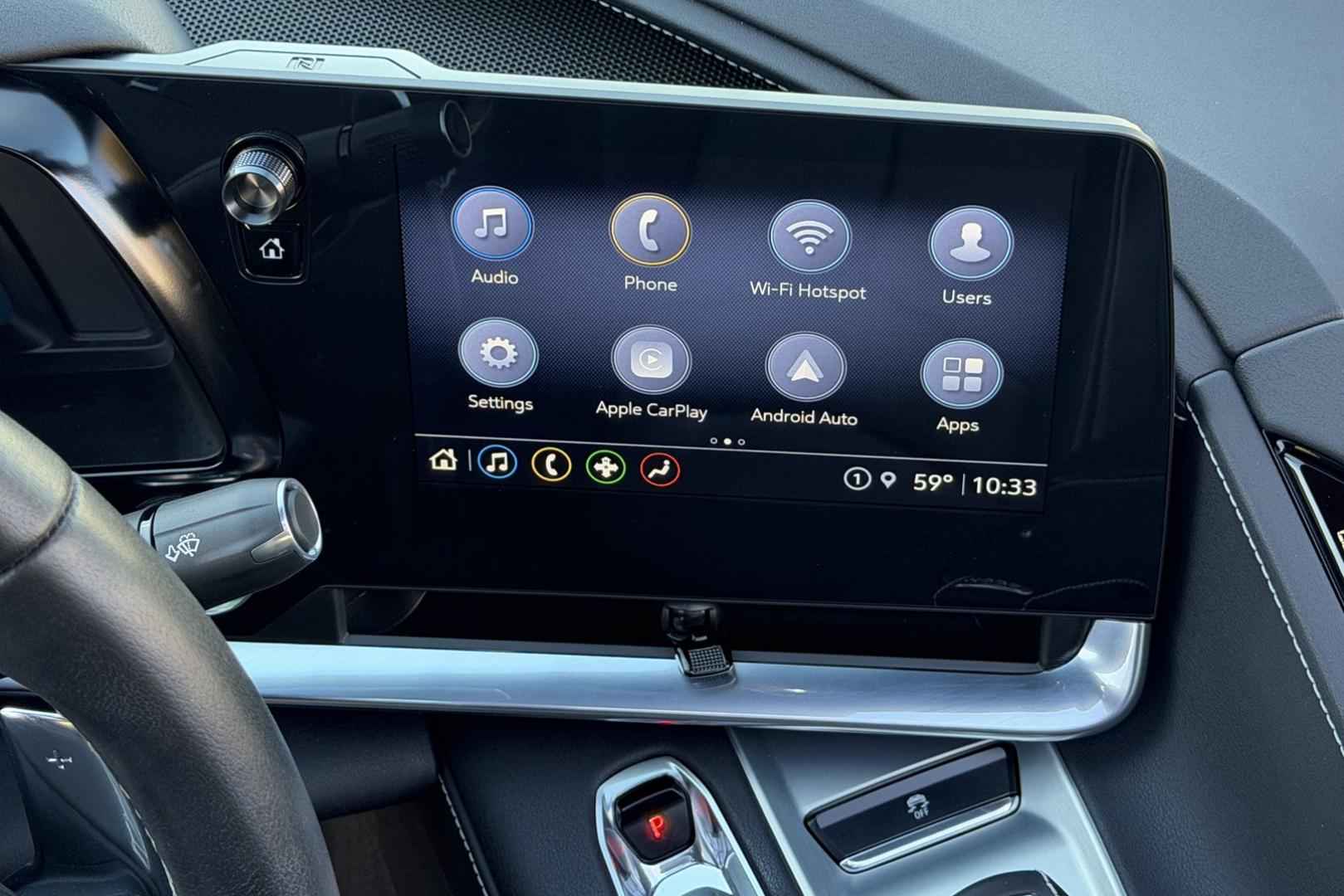 2021 Black /Jet Black Chevrolet Corvette Coupe (1G1YA2D41M5) with an V8 6.2 Liter engine, Automatic 8 Speed transmission, located at 2304 W. Main St., Boise, ID, 83702, (208) 342-7777, 43.622105, -116.218658 - Stunning, Low Mileage Corvette Stingray Coupe!- Photo#9