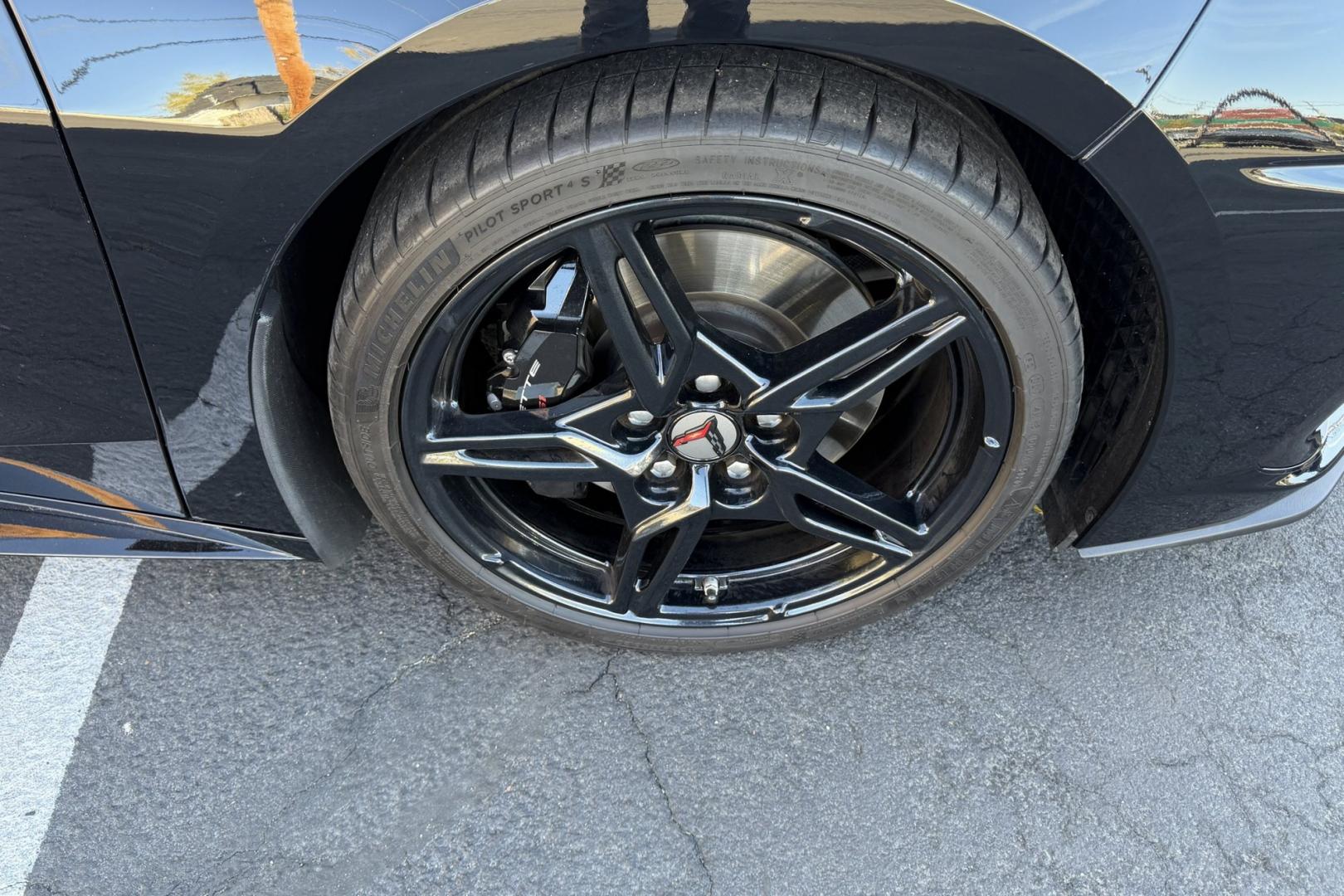 2021 Black /Jet Black Chevrolet Corvette Coupe (1G1YA2D41M5) with an V8 6.2 Liter engine, Automatic 8 Speed transmission, located at 2304 W. Main St., Boise, ID, 83702, (208) 342-7777, 43.622105, -116.218658 - Stunning, Low Mileage Corvette Stingray Coupe!- Photo#15