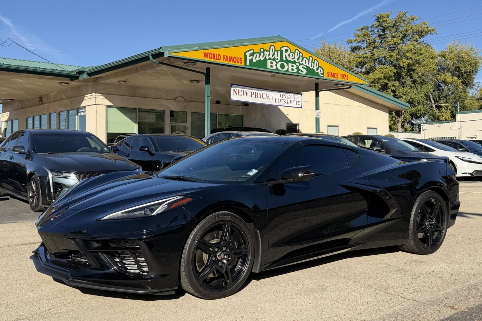 2021 Black /Jet Black Chevrolet Corvette Coupe (1G1YA2D41M5) with an V8 6.2 Liter engine, Automatic 8 Speed transmission, located at 2304 W. Main St., Boise, ID, 83702, (208) 342-7777, 43.622105, -116.218658 - Stunning, Low Mileage Corvette Stingray Coupe!- Photo#25