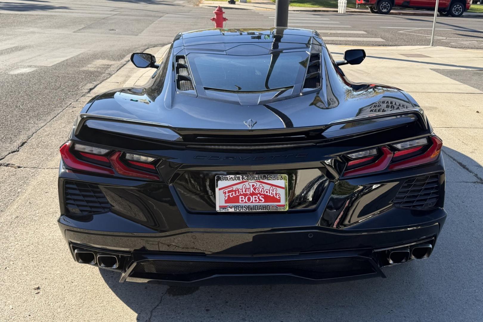 2021 Black /Jet Black Chevrolet Corvette Coupe (1G1YA2D41M5) with an V8 6.2 Liter engine, Automatic 8 Speed transmission, located at 2304 W. Main St., Boise, ID, 83702, (208) 342-7777, 43.622105, -116.218658 - Stunning, Low Mileage Corvette Stingray Coupe!- Photo#26