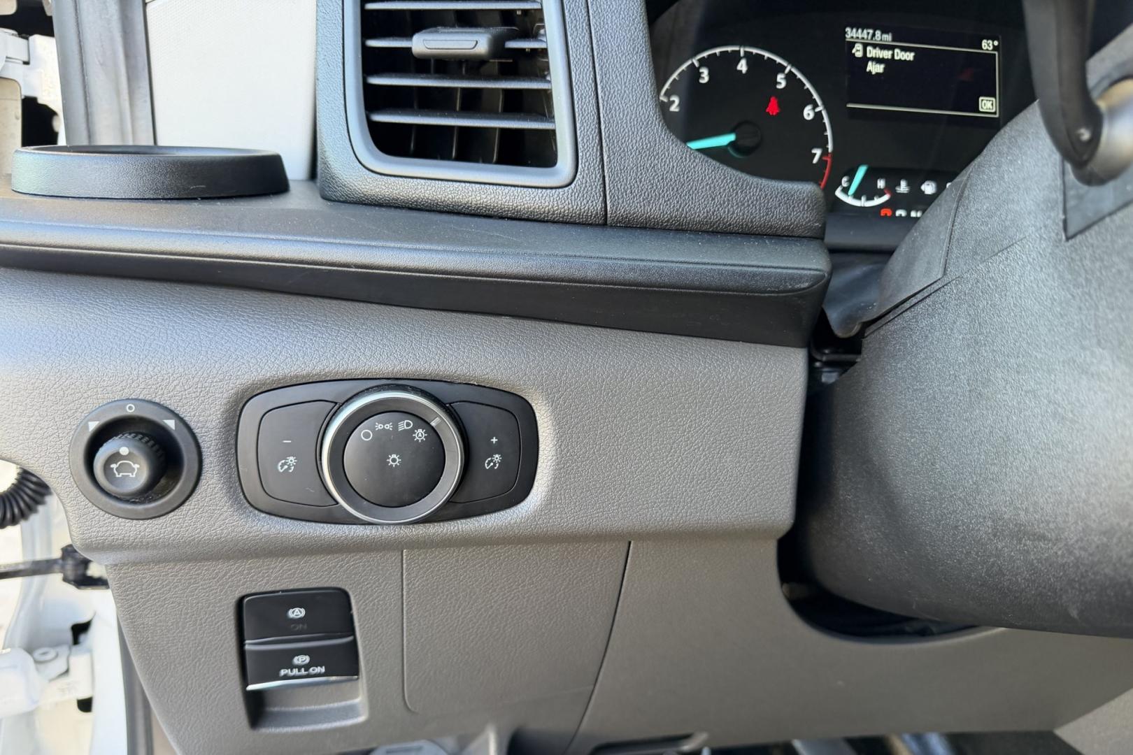 2025 Oxford White /Black Ford Transit 250 Van Med. Roof w/Sliding Pass. 148-in. WB (1FTBR2C84SK) with an V6 3.5 Liter engine, Automatic 10 Speed transmission, located at 2304 W. Main St., Boise, ID, 83702, (208) 342-7777, 43.622105, -116.218658 - All Wheel Drive!- Photo#7