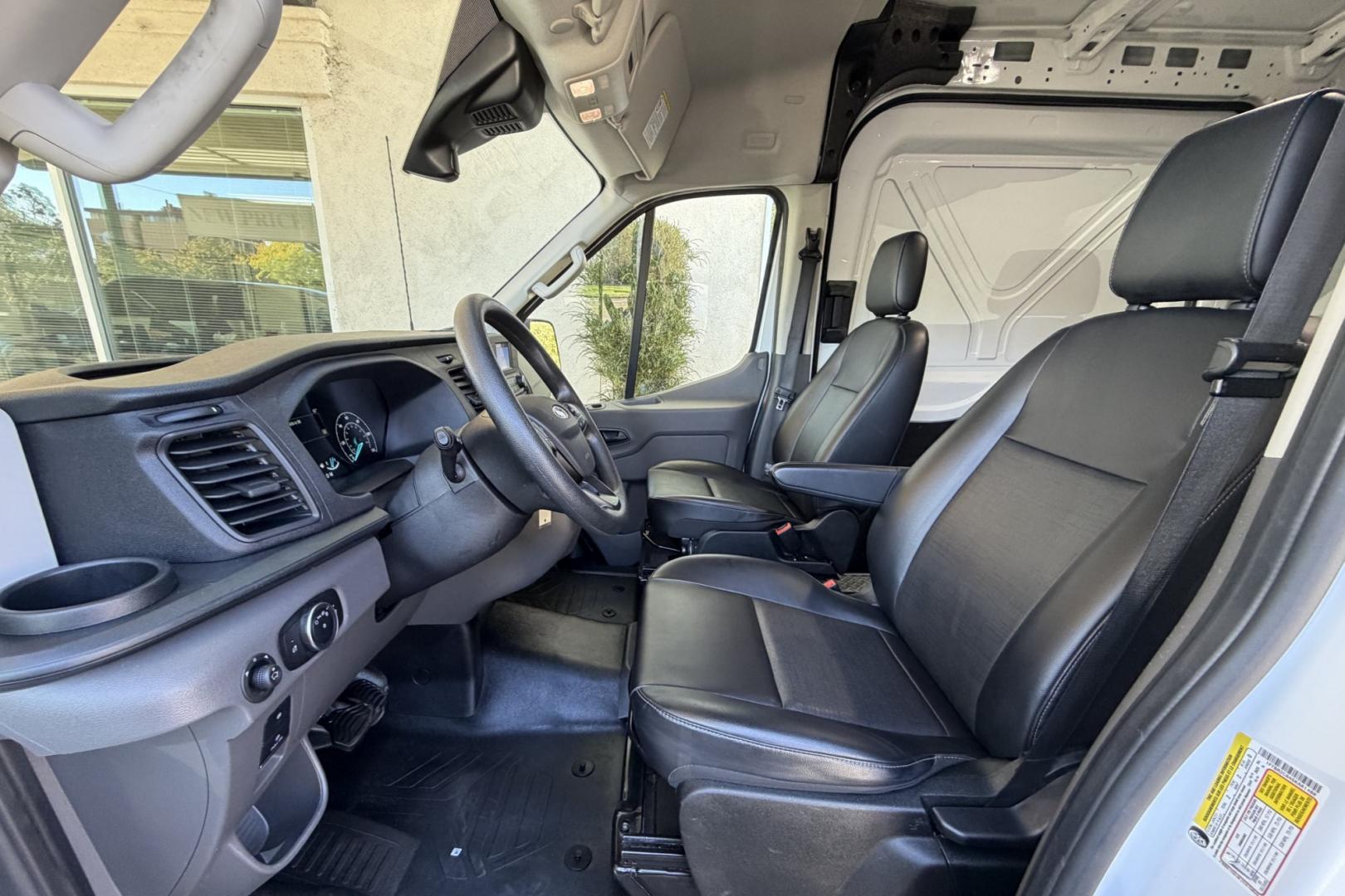 2025 Oxford White /Black Ford Transit 250 Van Med. Roof w/Sliding Pass. 148-in. WB (1FTBR2C84SK) with an V6 3.5 Liter engine, Automatic 10 Speed transmission, located at 2304 W. Main St., Boise, ID, 83702, (208) 342-7777, 43.622105, -116.218658 - All Wheel Drive!- Photo#10