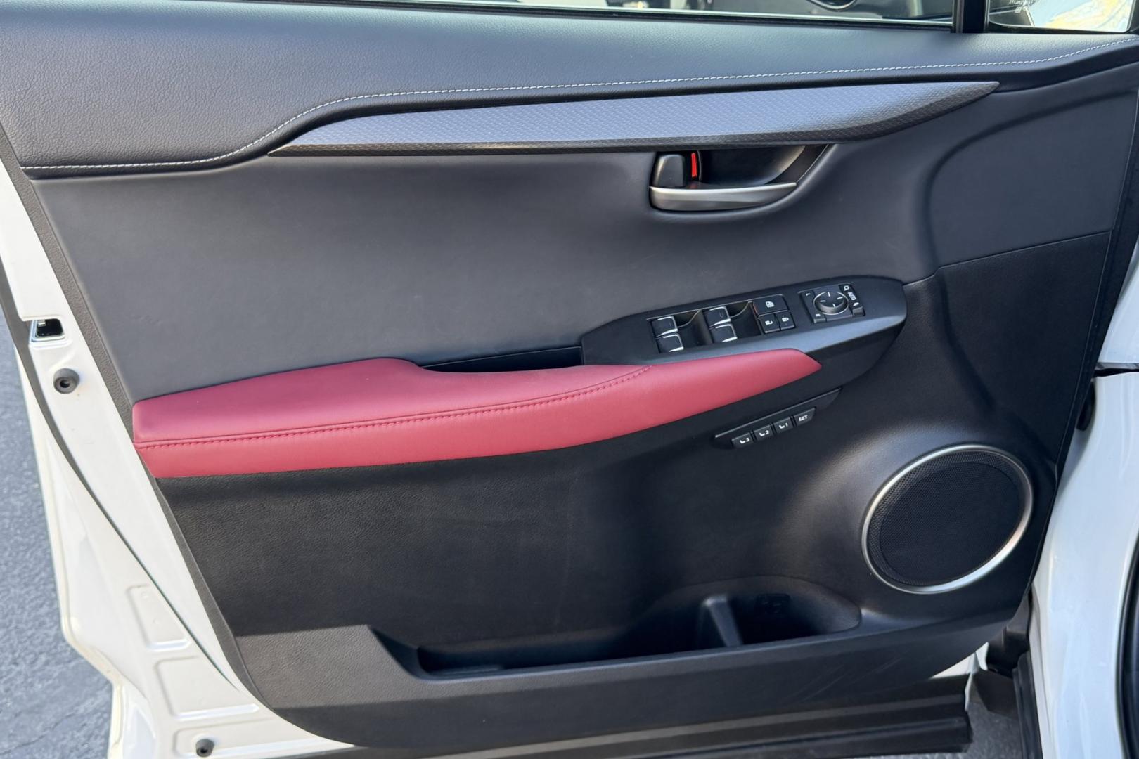 2021 Eminent White Pearl /Red Lexus NX 300 Luxury (JTJGARDZXM5) with an 4 Cyl 2.0 Liter Turbo engine, Automatic 6 Speed transmission, located at 2304 W. Main St., Boise, ID, 83702, (208) 342-7777, 43.622105, -116.218658 - Highly Optioned! Clean! All Wheel Drive With 18k Miles!- Photo#6
