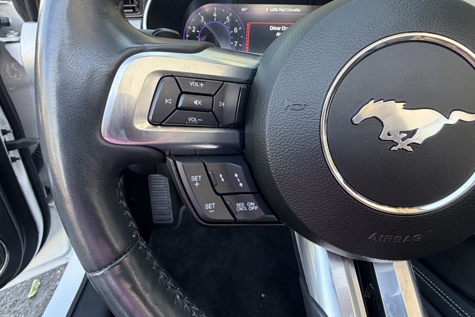 2023 Oxford White /Ebony Leather Ford Mustang GT Premium (1FATP8FF7P5) with an V8 5.0 Liter engine, Automatic 10 Speed transmission, located at 2304 W. Main St., Boise, ID, 83702, (208) 342-7777, 43.622105, -116.218658 - Stunning, Low Mileage GT Premium! Only 4,600 Miles!- Photo#6
