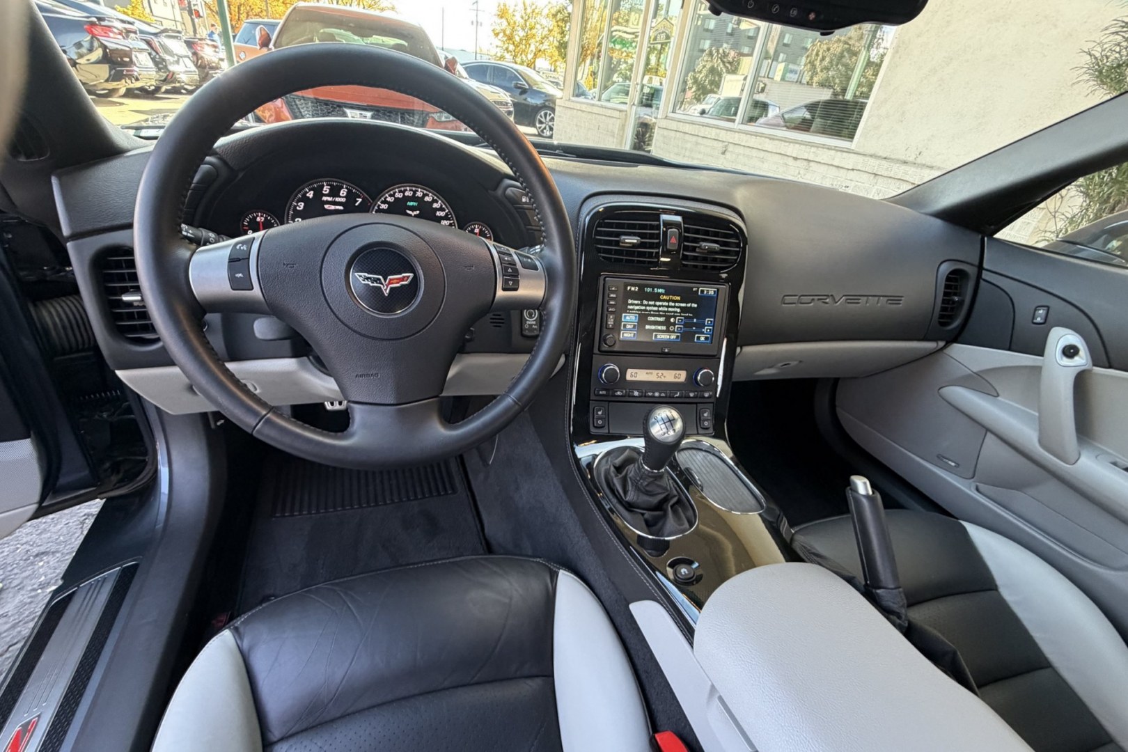 2009 Cyber Gray Metallic /Light Titanium Chevrolet Corvette Z/06 2LZ (1G1YZ26E395) with an 7.0L V8 OHV 16V engine, 6 Speed transmission, located at 2304 W. Main St., Boise, ID, 83702, (208) 342-7777, 43.622105, -116.218658 - Beautifully Cared For Z/06! Only 12k Miles!!- Photo#11