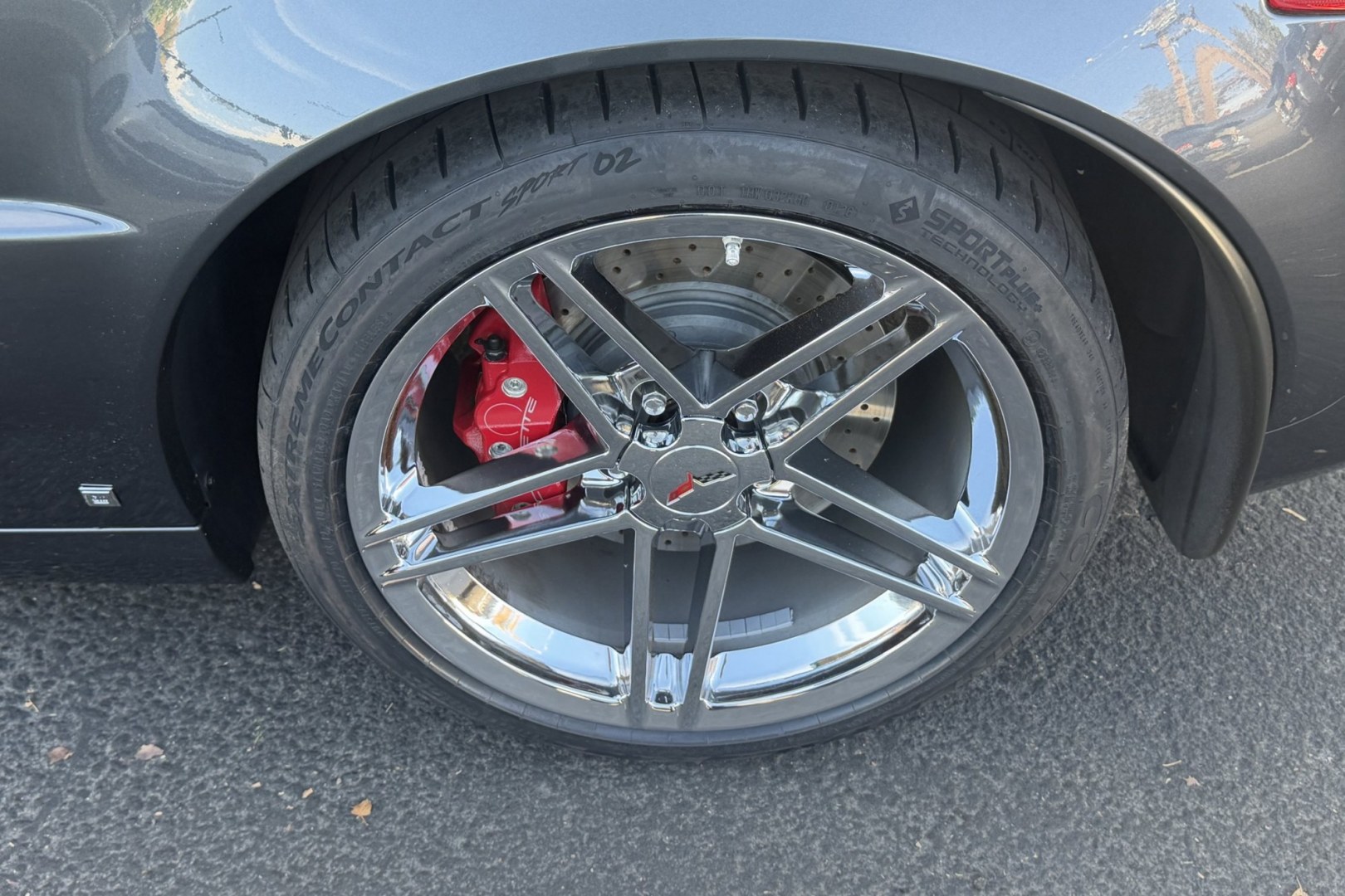 2009 Cyber Gray Metallic /Light Titanium Chevrolet Corvette Z/06 2LZ (1G1YZ26E395) with an 7.0L V8 OHV 16V engine, 6 Speed transmission, located at 2304 W. Main St., Boise, ID, 83702, (208) 342-7777, 43.622105, -116.218658 - Beautifully Cared For Z/06! Only 12k Miles!!- Photo#16