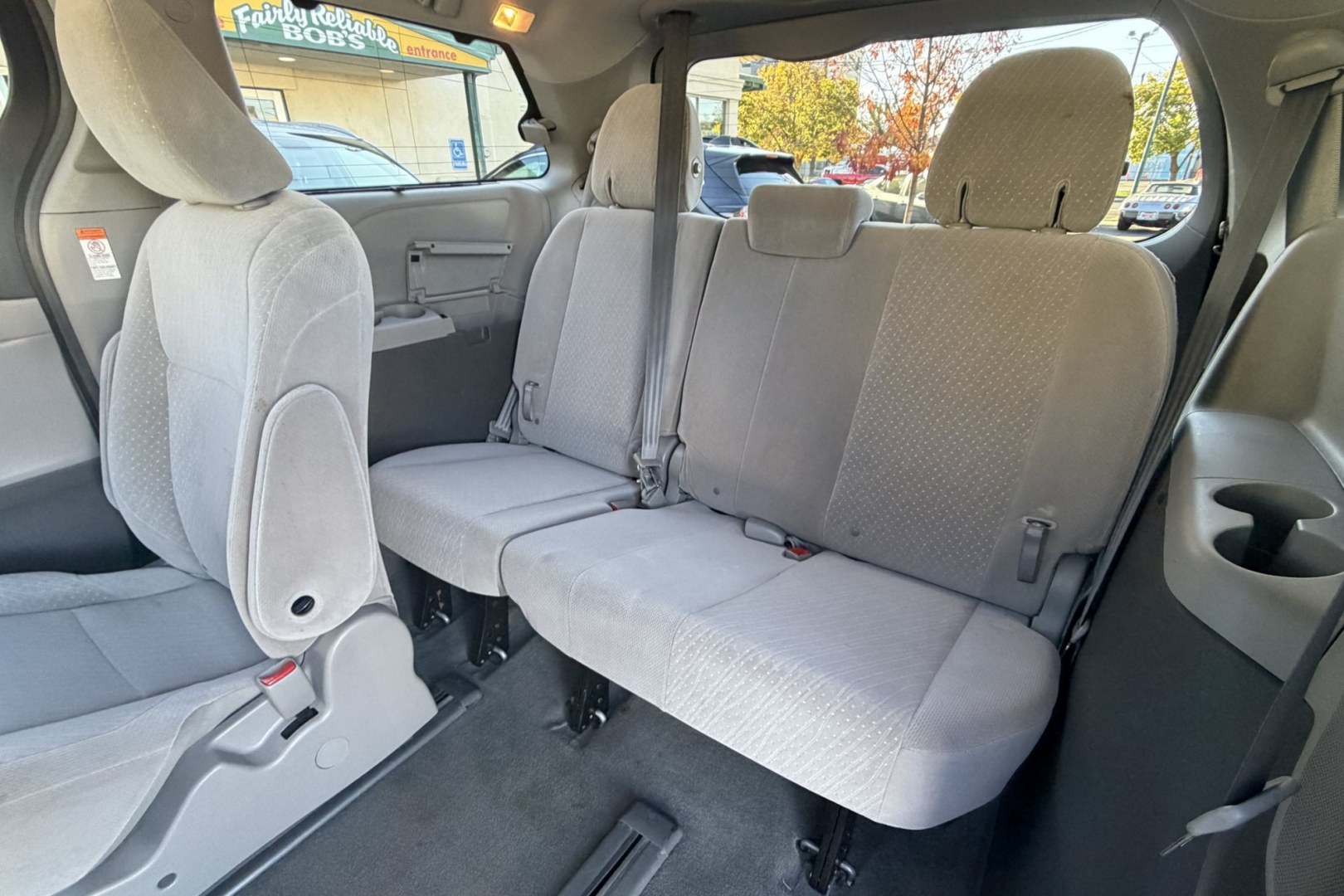 2017 Predawn Gray Mica /Gray Toyota Sienna LE 7-Passenger AWD (5TDJZ3DC8HS) with an 3.5L V6 EFI DOHC 24V engine, Automatic 8 Speed transmission, located at 2304 W. Main St., Boise, ID, 83702, (208) 342-7777, 43.622105, -116.218658 - Idaho Owned All Wheel Drive Toyota Sienna!- Photo#10