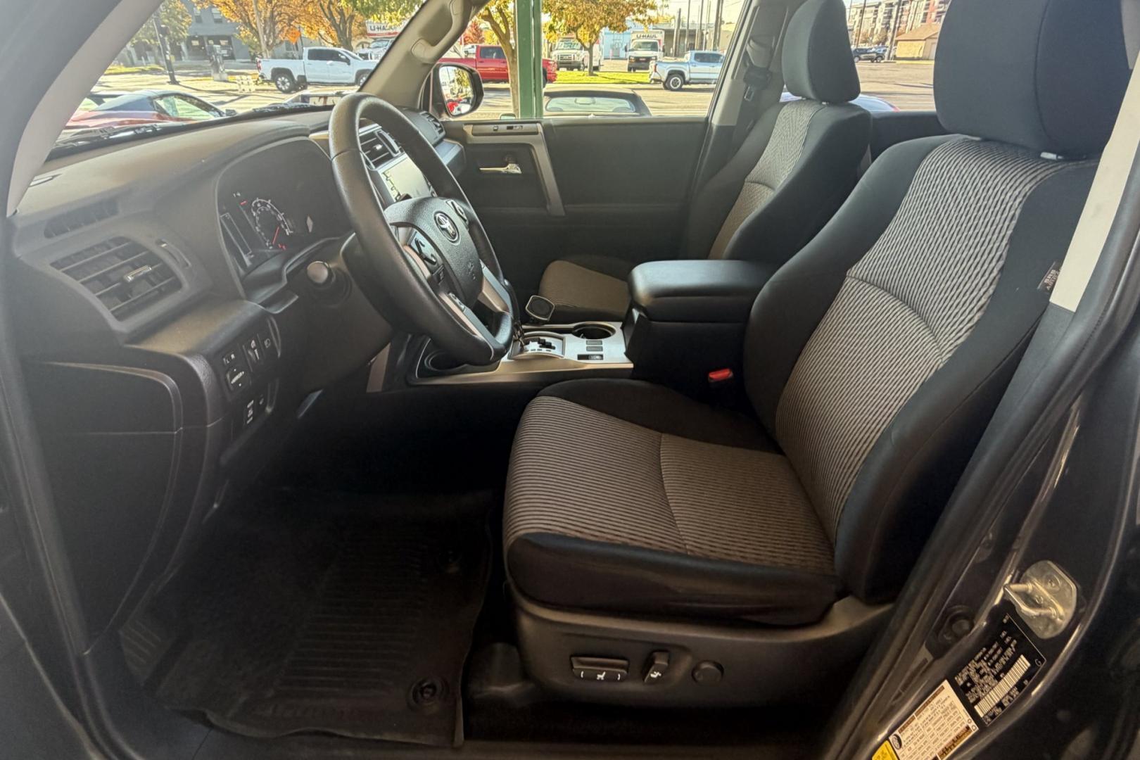 2023 Magnetic Gray /Black Toyota 4Runner SR5 (JTEMU5JR6P6) with an V6 4.0 Liter engine, Automatic 5 Speed transmission, located at 2304 W. Main St., Boise, ID, 83702, (208) 342-7777, 43.622105, -116.218658 - Legendary 4Runner! Ready To Go! 7 Passenger!- Photo#10
