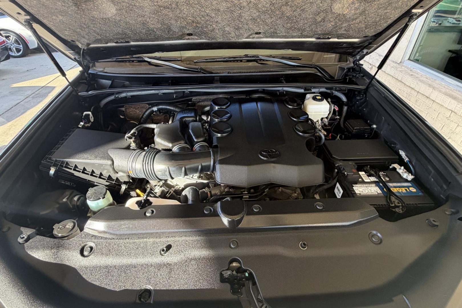 2023 Magnetic Gray /Black Toyota 4Runner SR5 (JTEMU5JR6P6) with an V6 4.0 Liter engine, Automatic 5 Speed transmission, located at 2304 W. Main St., Boise, ID, 83702, (208) 342-7777, 43.622105, -116.218658 - Legendary 4Runner! Ready To Go! 7 Passenger!- Photo#16